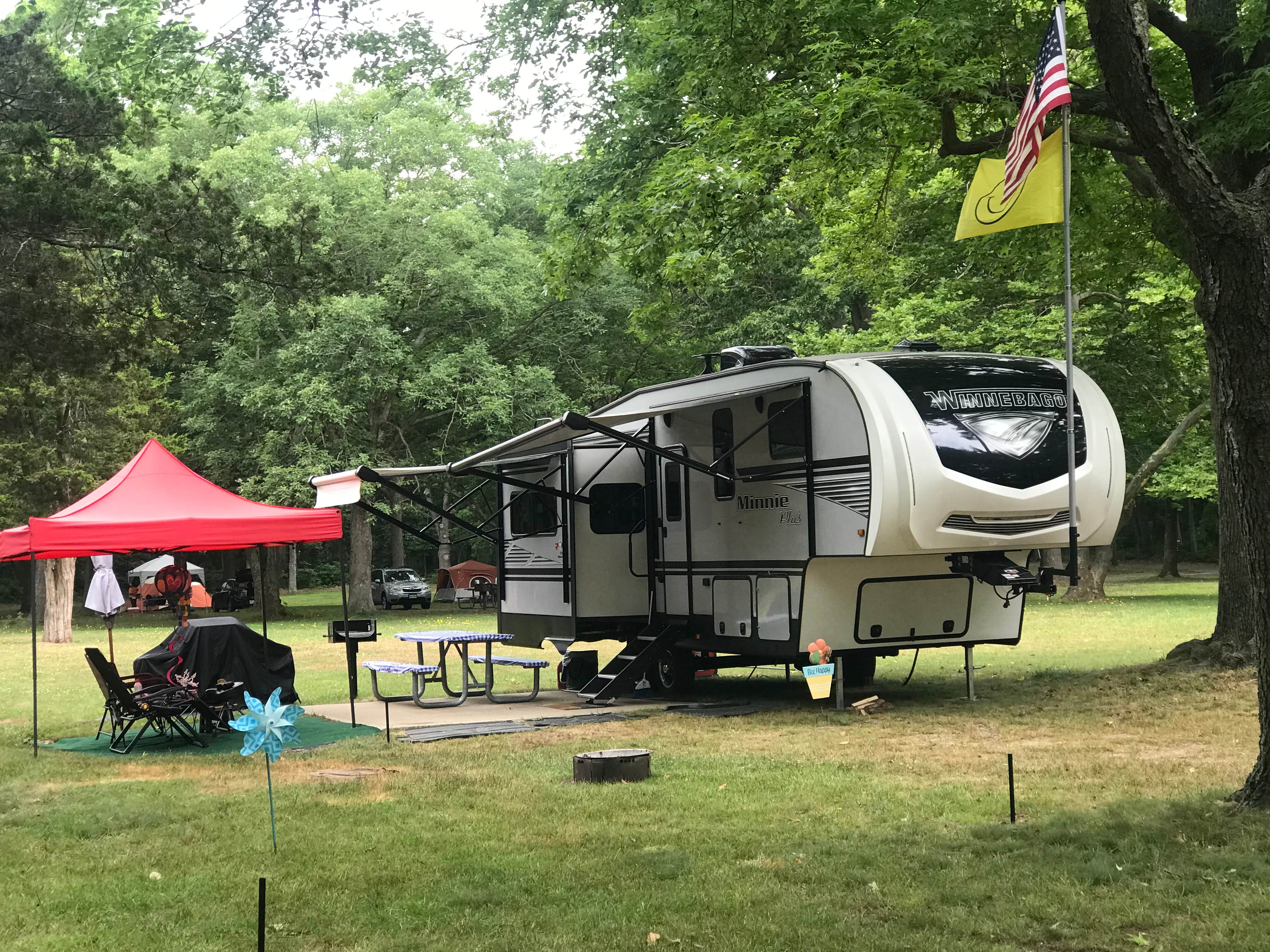 Giselle P.'s photo of rv camping at Heckscher State Park Campground near Southampton, NY