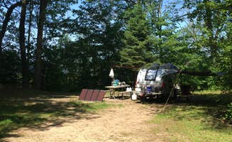 Amy K.'s photo of rv camping at Au Train Lake Campground near Marquette, MI