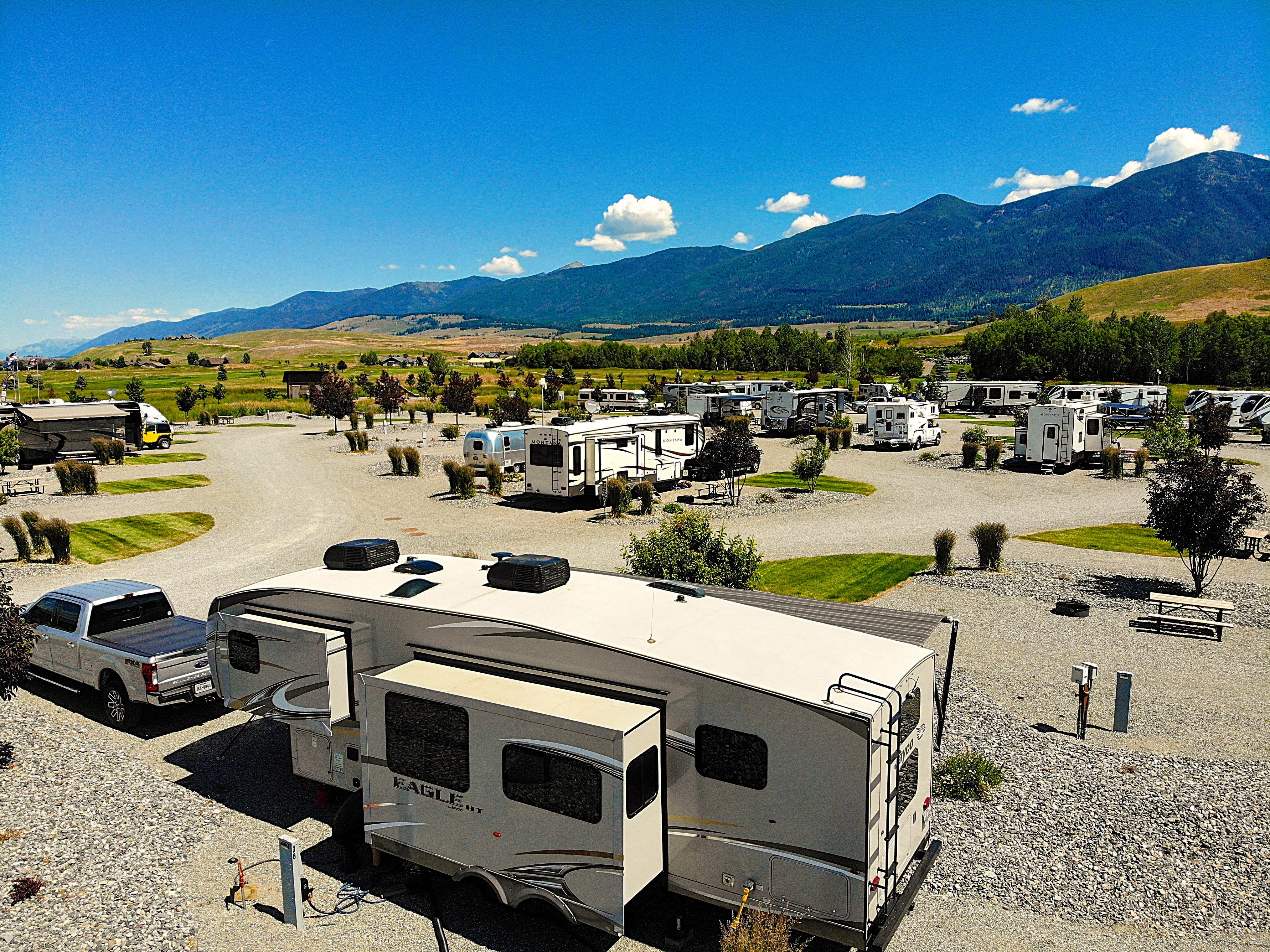 Troy T.'s photo of rv camping at The RV Resort at Indian Springs Montana near Fortine, MT