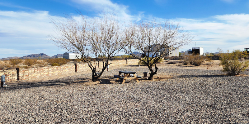 Camper submitted image from Desert Oasis RV Parking