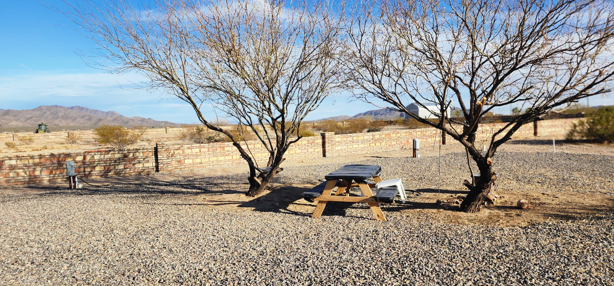 Camper-submitted photo at Desert Oasis RV Parking near Salome, AZ
