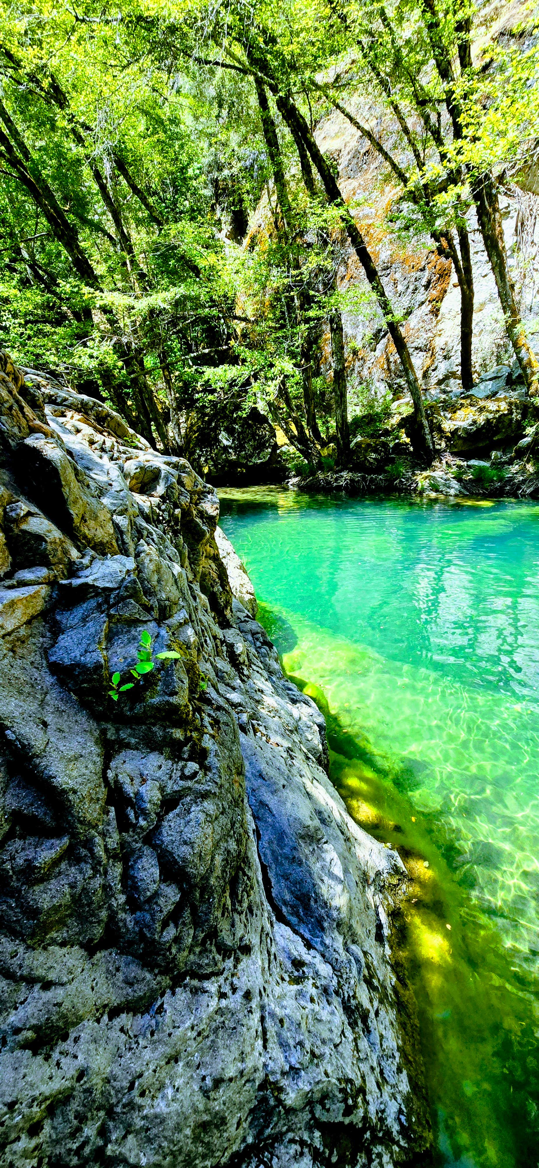 Camper-submitted photo at The Hideaway at The Hole In The Wall near Covelo, CA
