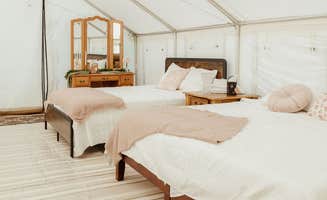 Leeric Lodge O.'s photo of glamping accommodations at Leeric Lodge & Resort on Center Hill Lake near Smithville, TN