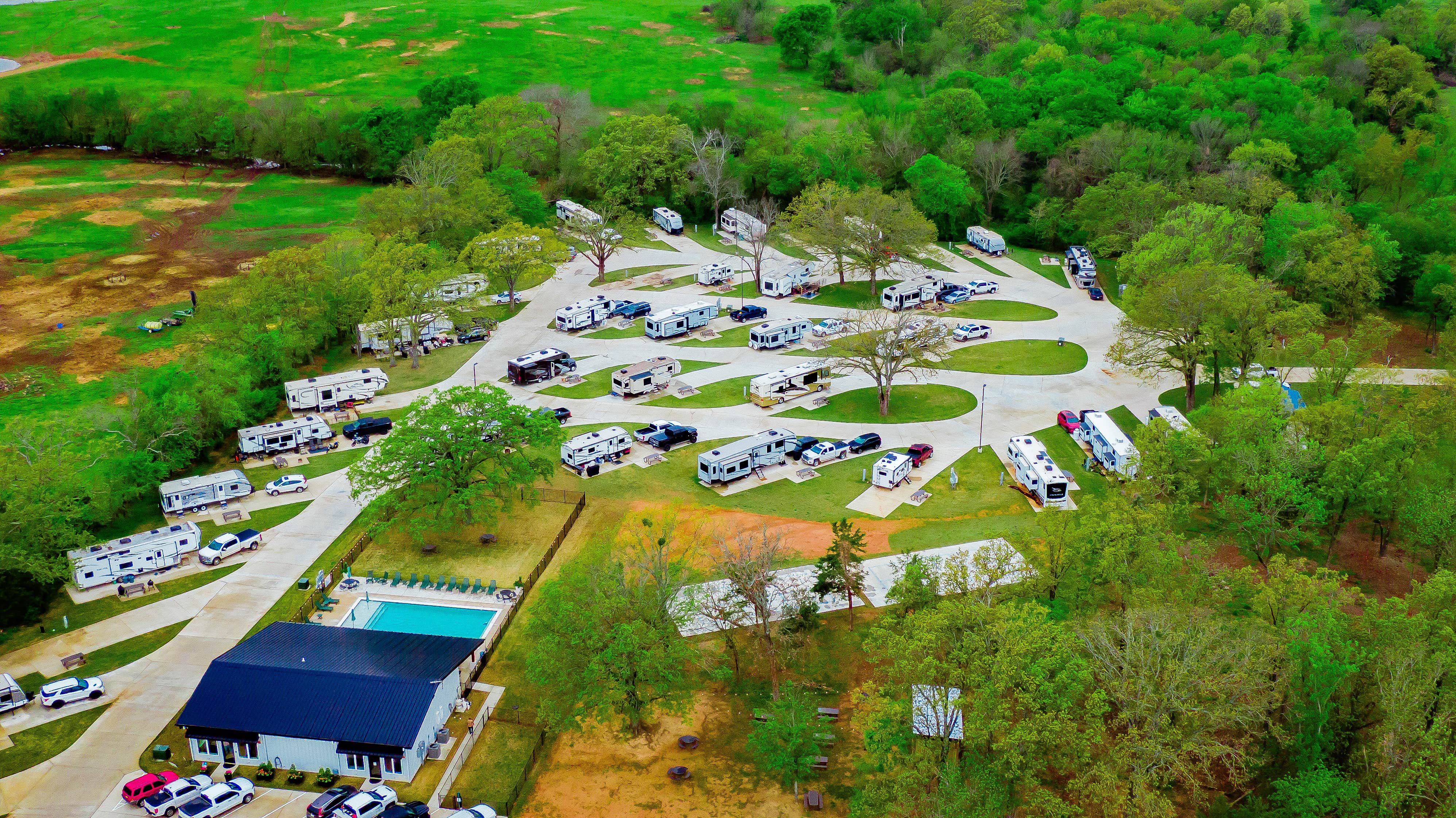 Camper-submitted photo at The Oaks on 37 Tiny Homes & RV Resort near Sulphur Springs, TX