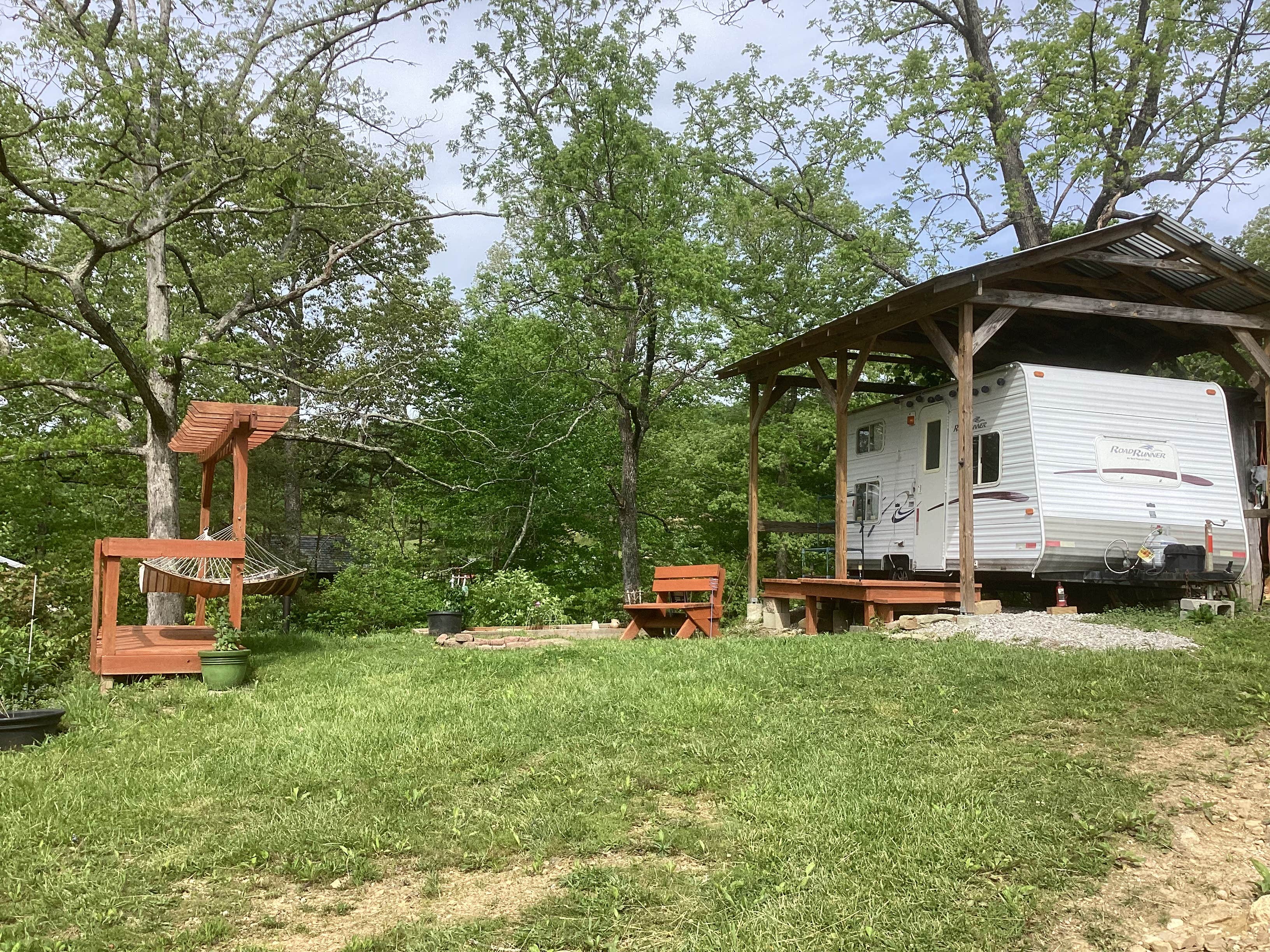amy's photo of a cabin at Disputanta Homestead near Stanford, KY