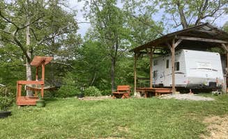 amy's photo of a cabin at Disputanta Homestead near Pine Ridge, KY