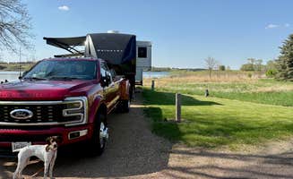 MickandKarla W.'s photo of camping with pets at Lake Vermillion Recreation Area near Garretson, SD