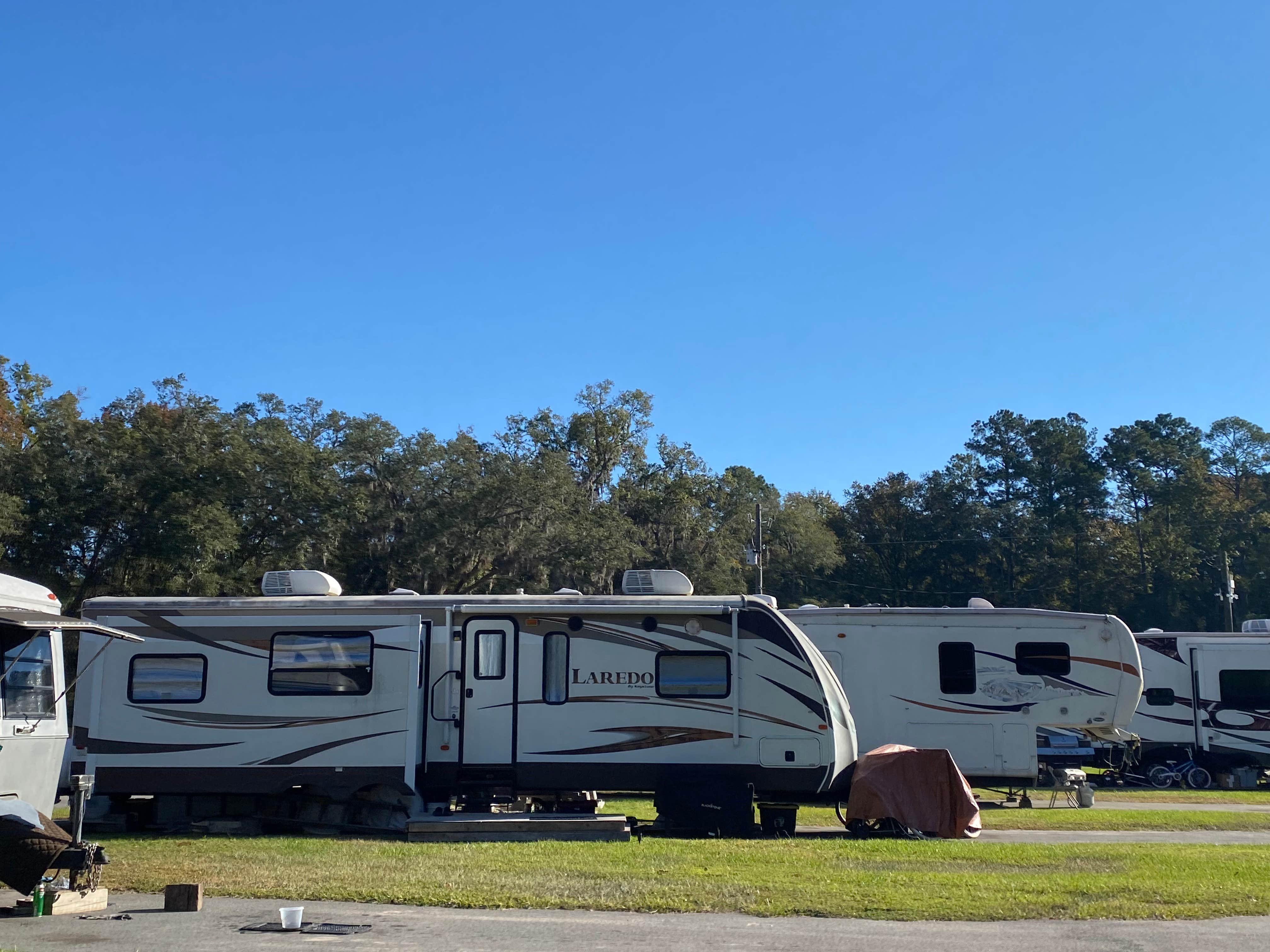 Stuart K.'s photo of rv camping at Huck's RV Park near Woodbine, GA