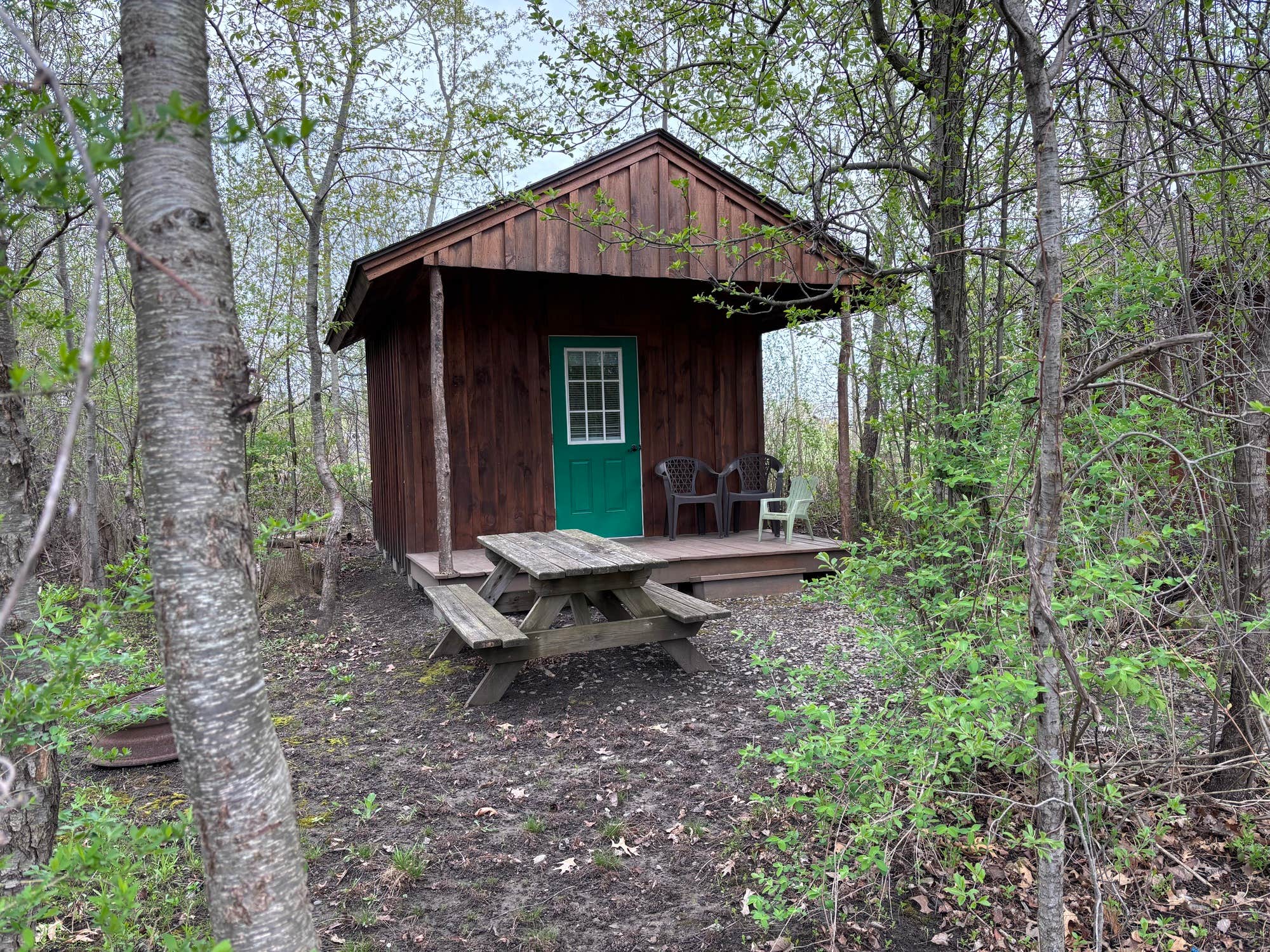 The Dyrt's photo of a cabin at Red's Twilight on the Erie RV Resort near Waterloo, NY