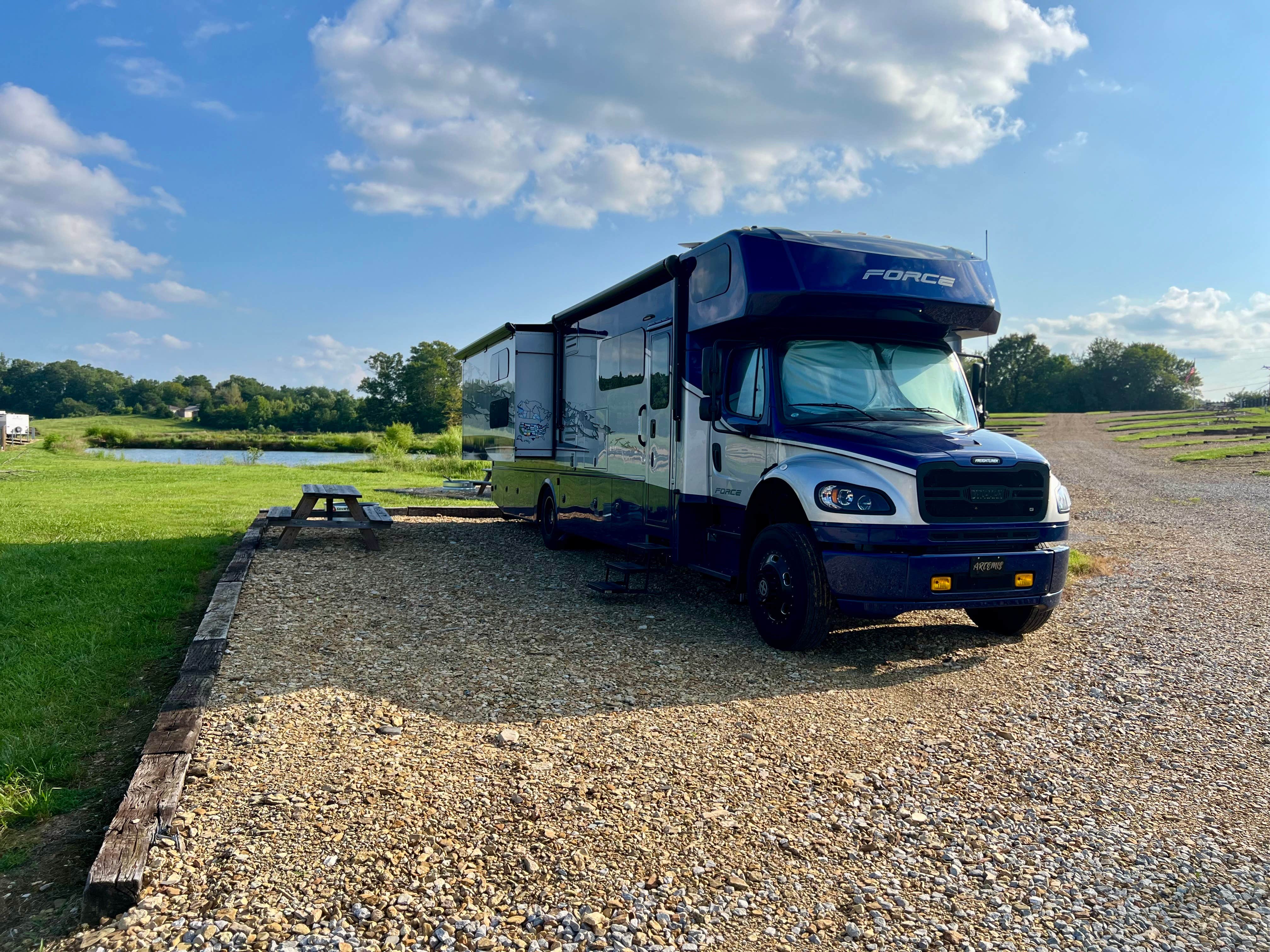 Tyler B.'s photo of rv camping at The Point Campground & Farm - Lake Cumberland KY Nightly Campground and Annual RV Park near Stanford, KY
