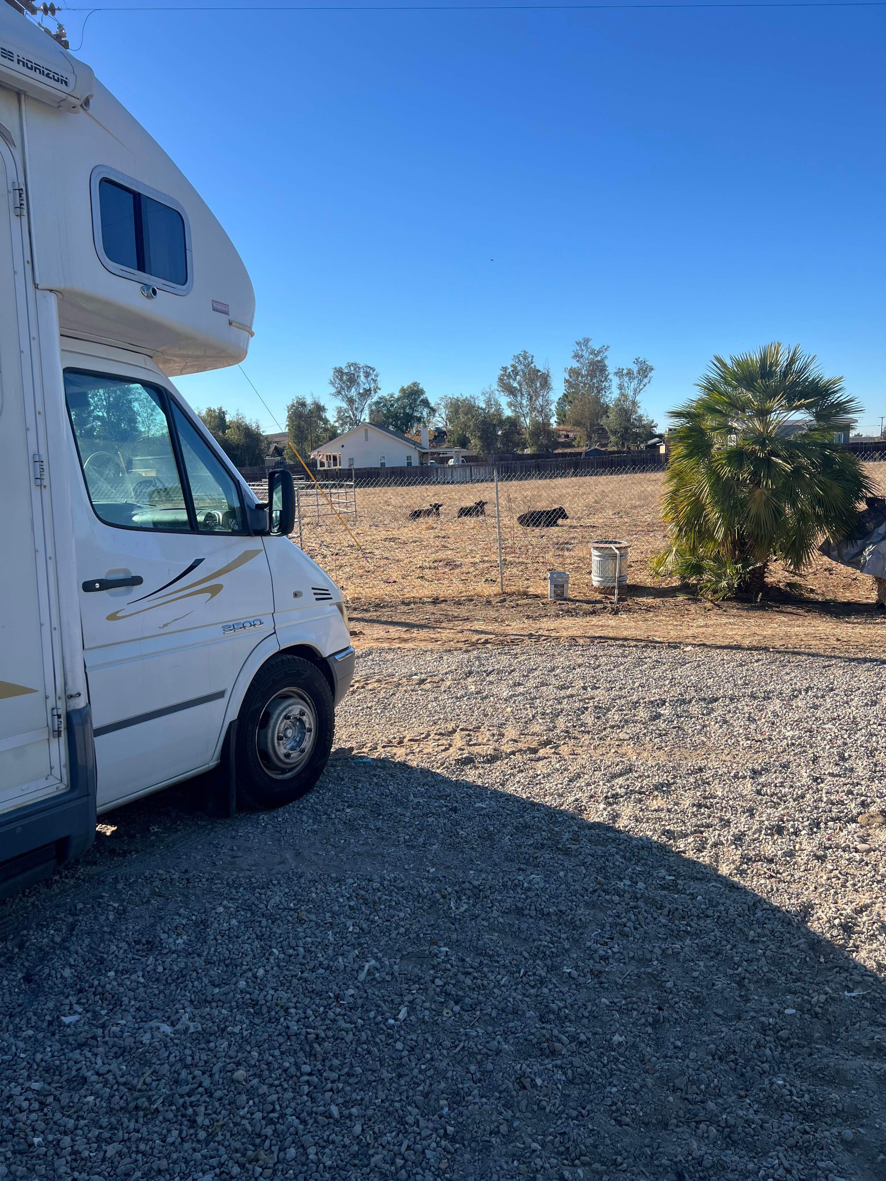 Bernie T.'s photo of rv camping at Thompson Palms Campground near Pine Valley, CA