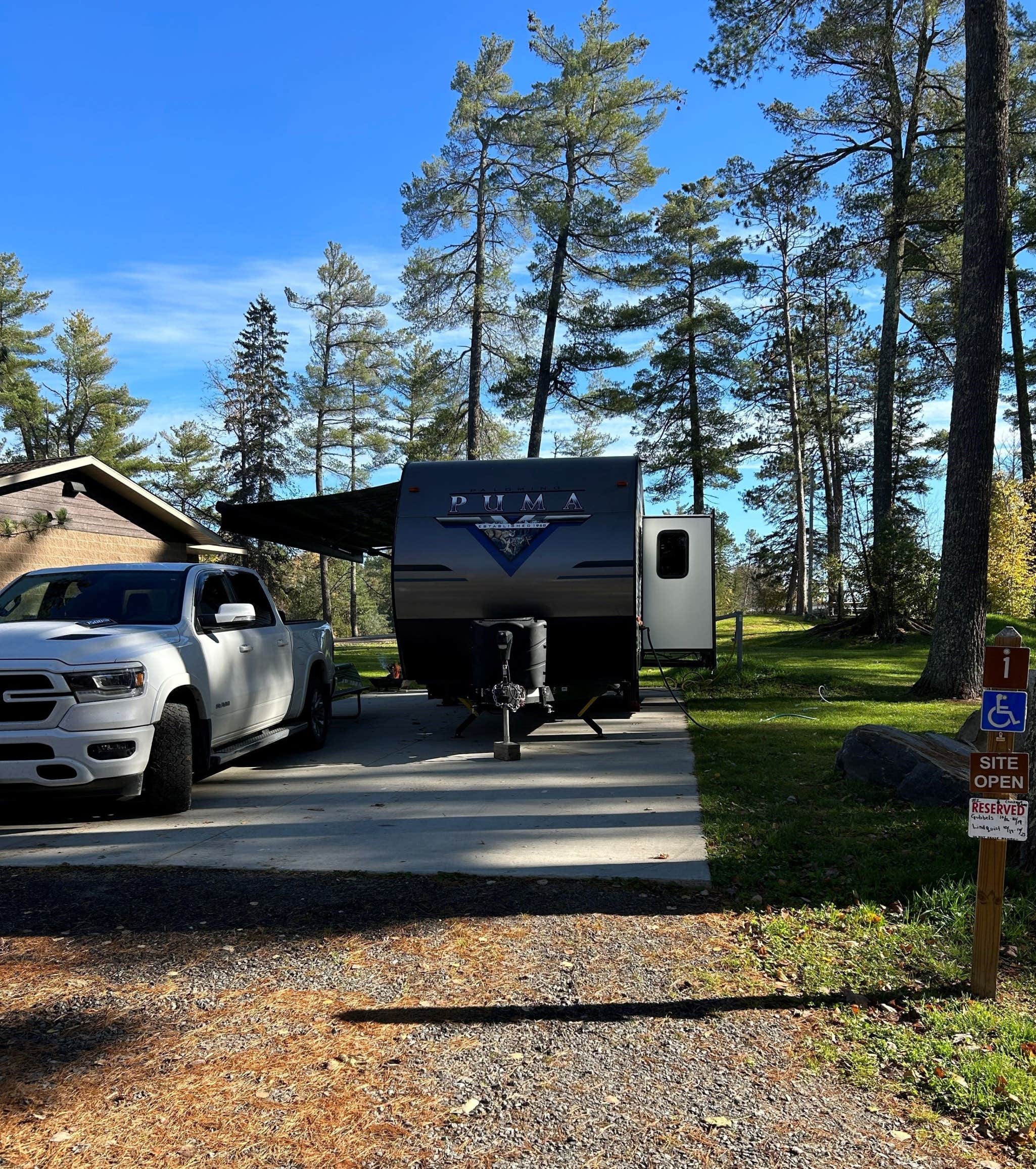Camper submitted image from Big Falls Campground and Horse Camp - 1
