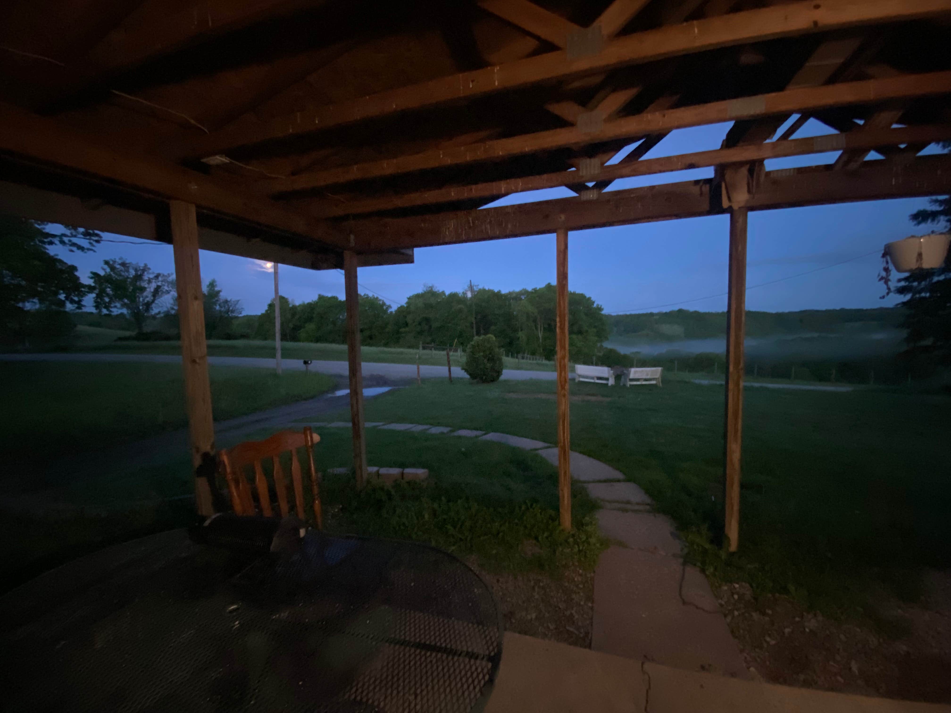 Camper-submitted photo at French Hill Overlook near West Finley, PA