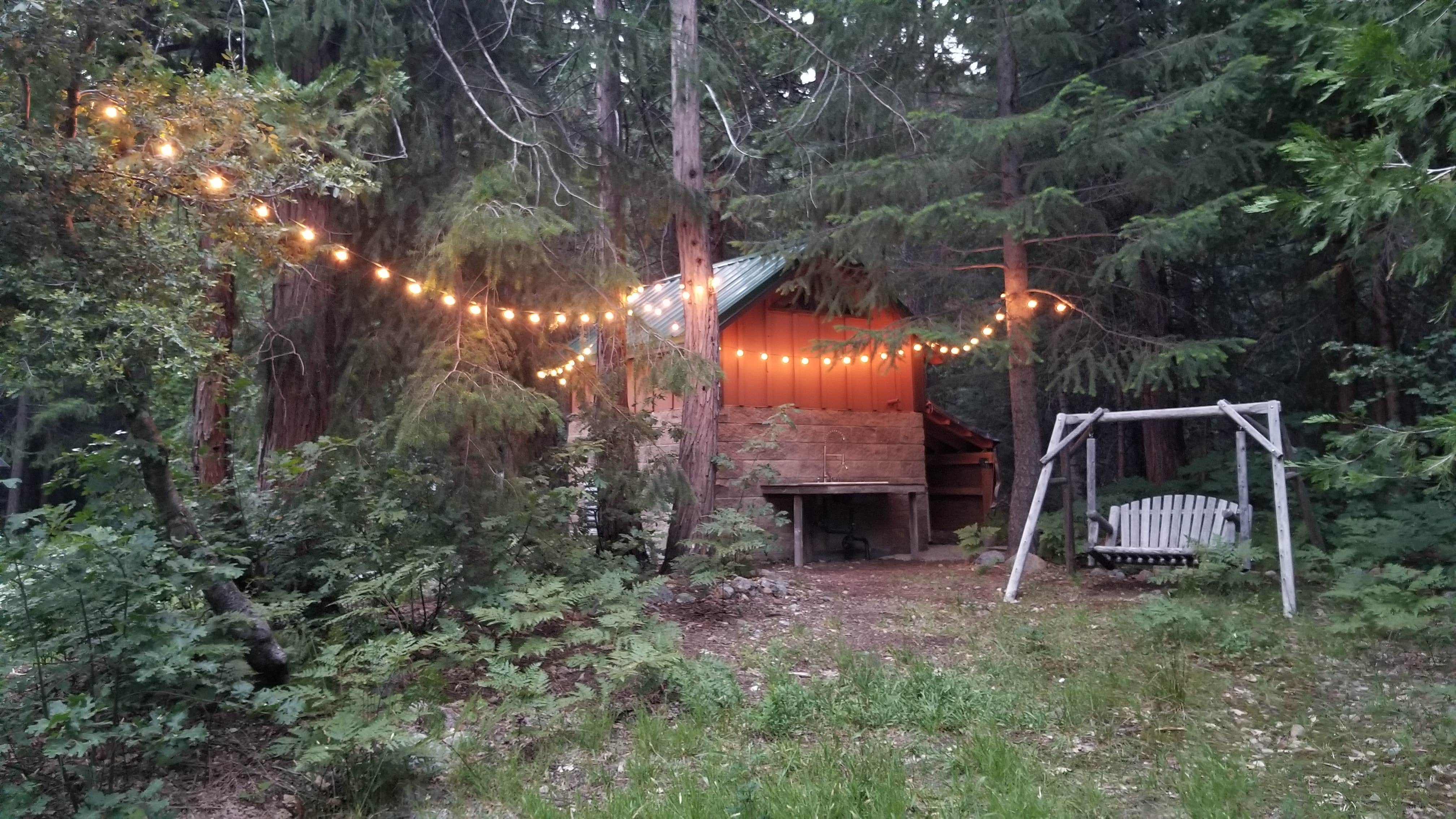 Kelley A.'s photo of a cabin at Bright Bear Camp in Tahoe NF near Placerville, CA