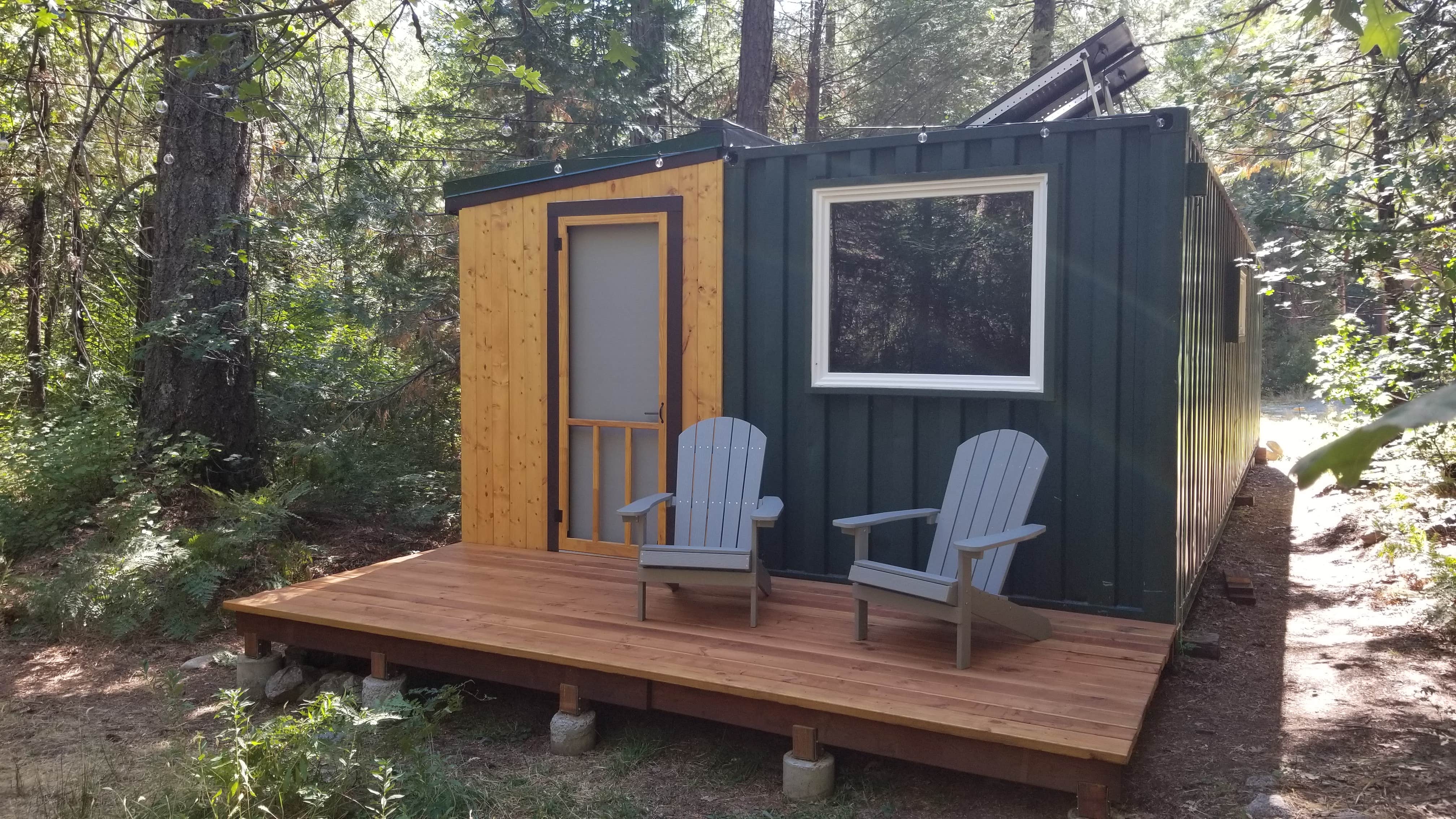 Kelley A.'s photo of a cabin at Bright Bear Camp in Tahoe NF near Olympic Valley, CA