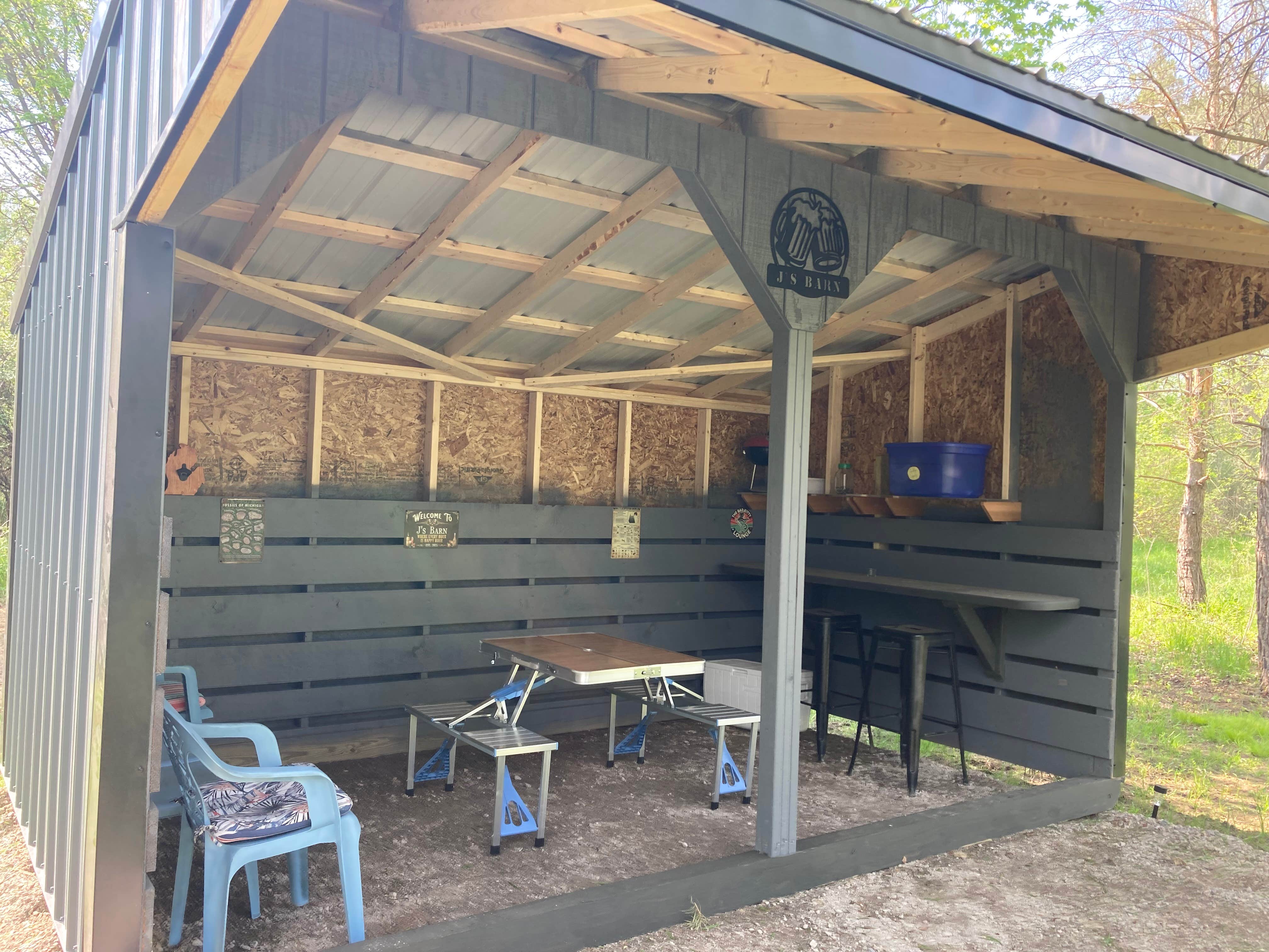 Camping near Wesleyan Woods Camp: J's Barn Unplugged, Caro, Michigan