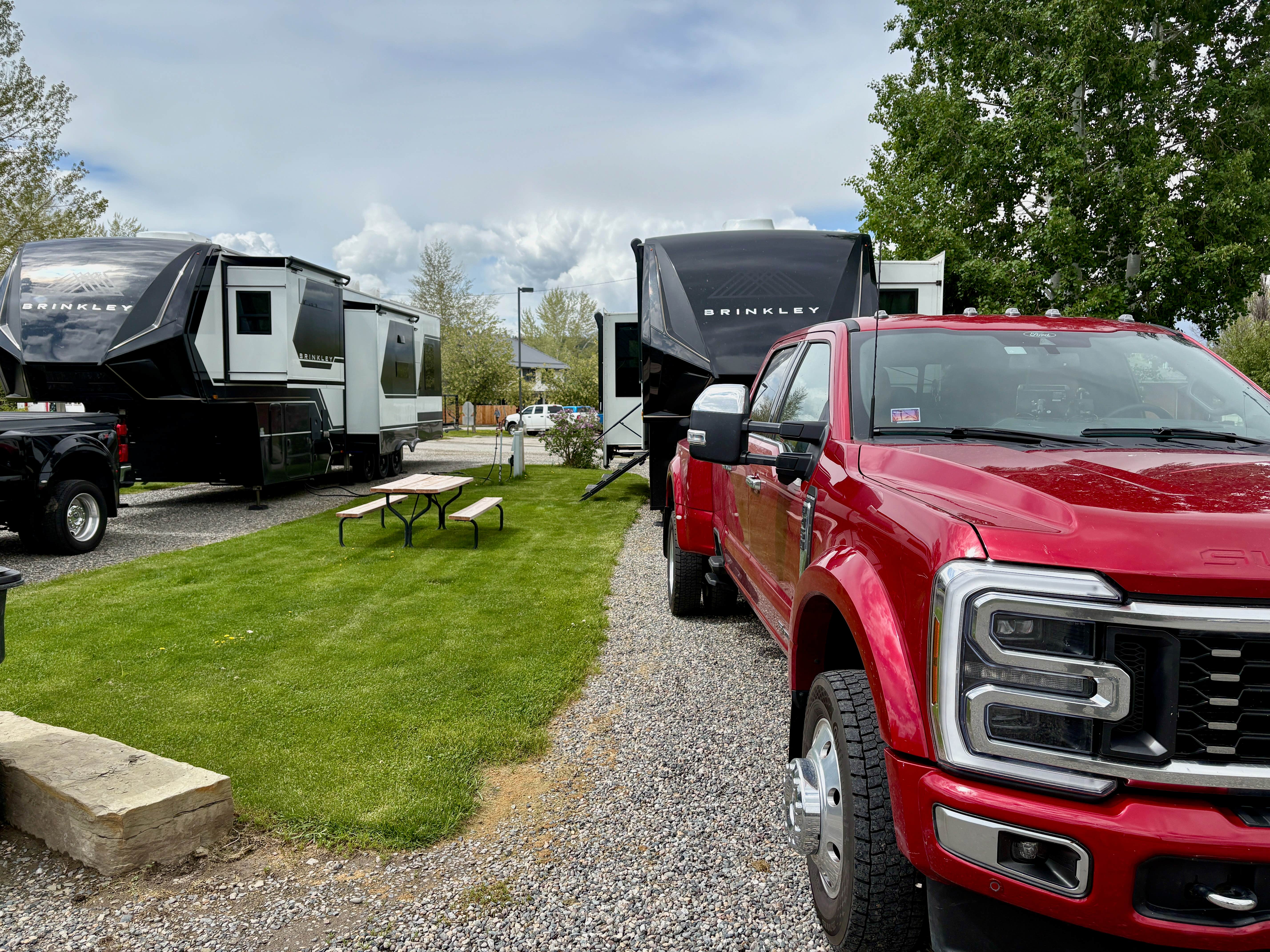 MickandKarla W.'s photo of rv camping at Old West RV Park near Roscoe, MT