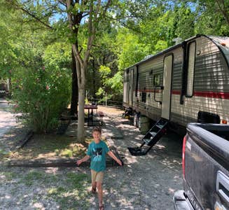 Camper-submitted photo from Branson Treehouse Cabin & RV Park