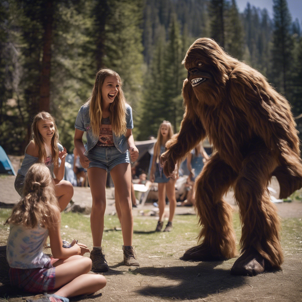 jesse H.'s photo of camping with pets at Musick Creek Falls near Fresno, CA