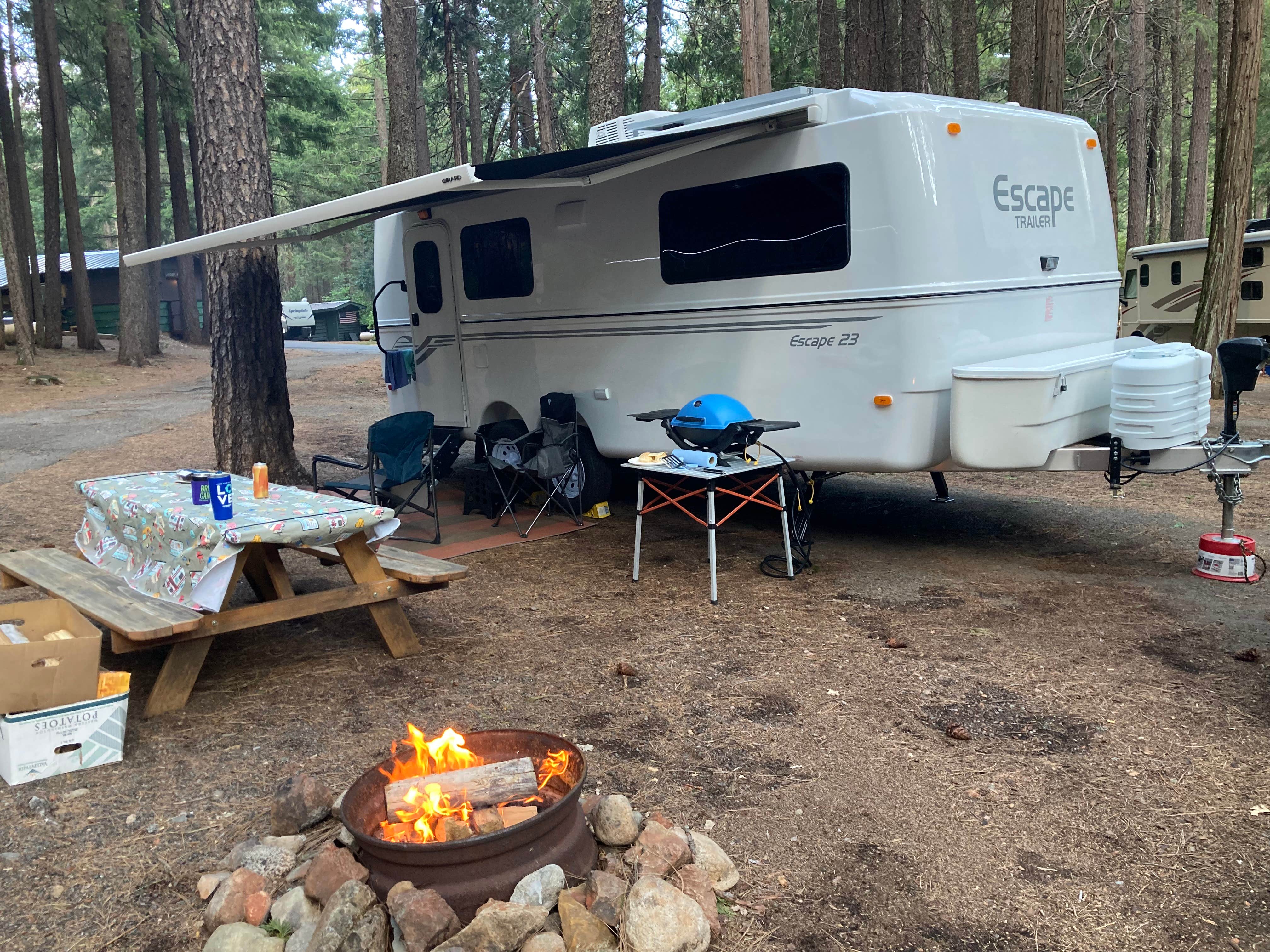 Camper-submitted photo at Jubilee Railroad Wilderness Lodge & Campground was Railroad Park Resort near Etna, CA