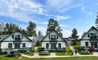 Swan Bay R.'s photo of camping with pets at Swan Bay Resort - The 1000 Islands Premier RV Park & Marina near Alexandria Bay, NY