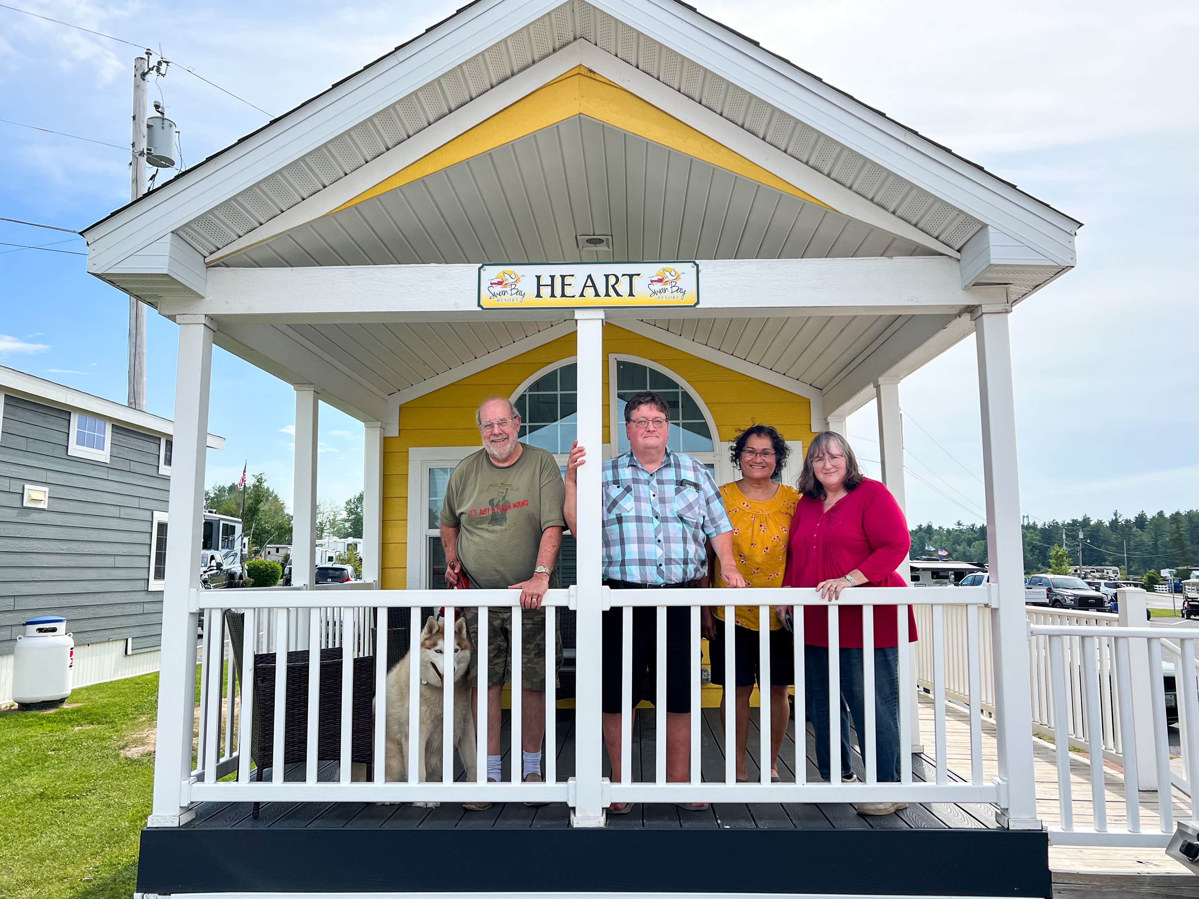 Camper-submitted photo at Swan Bay Resort - The 1000 Islands Premier RV Park & Marina near Copenhagen, NY