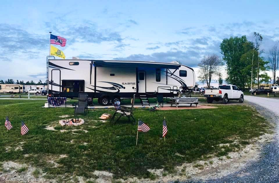 Swan Bay R.'s photo of rv camping at Swan Bay Resort - The 1000 Islands Premier RV Park & Marina near Henderson Harbor, NY
