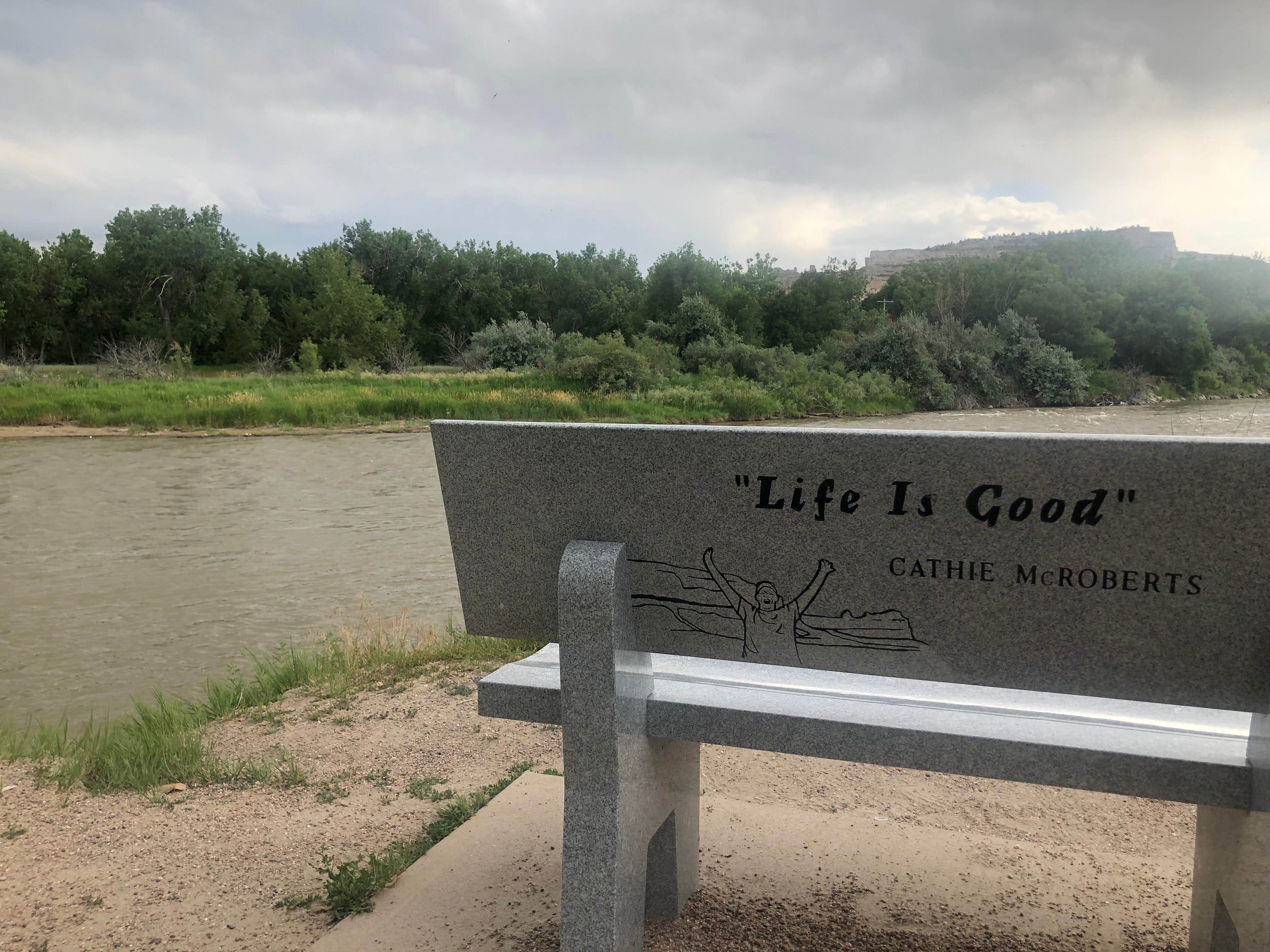 North Platte River as seen from Pathways