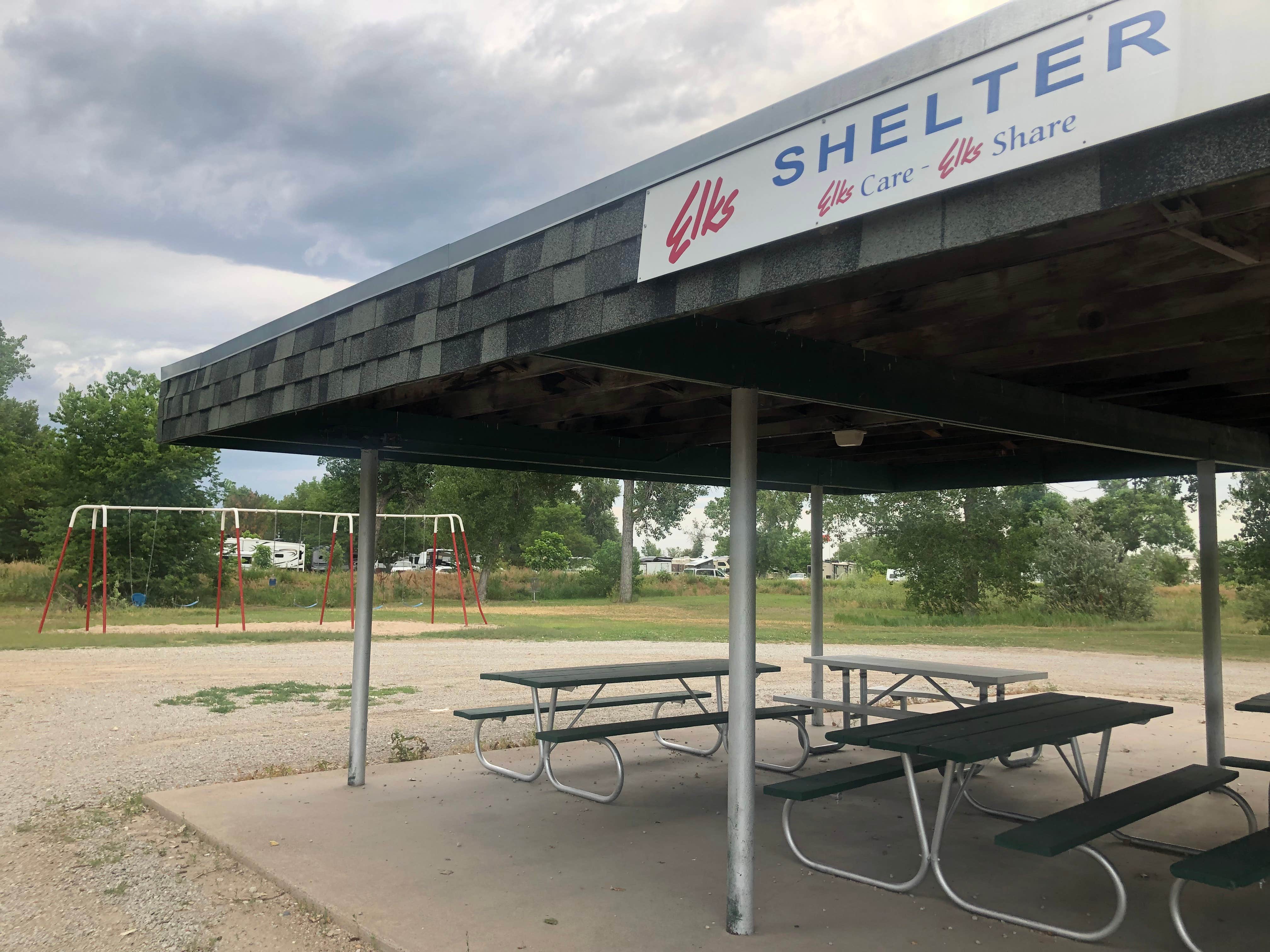 Elks Shelter and playground