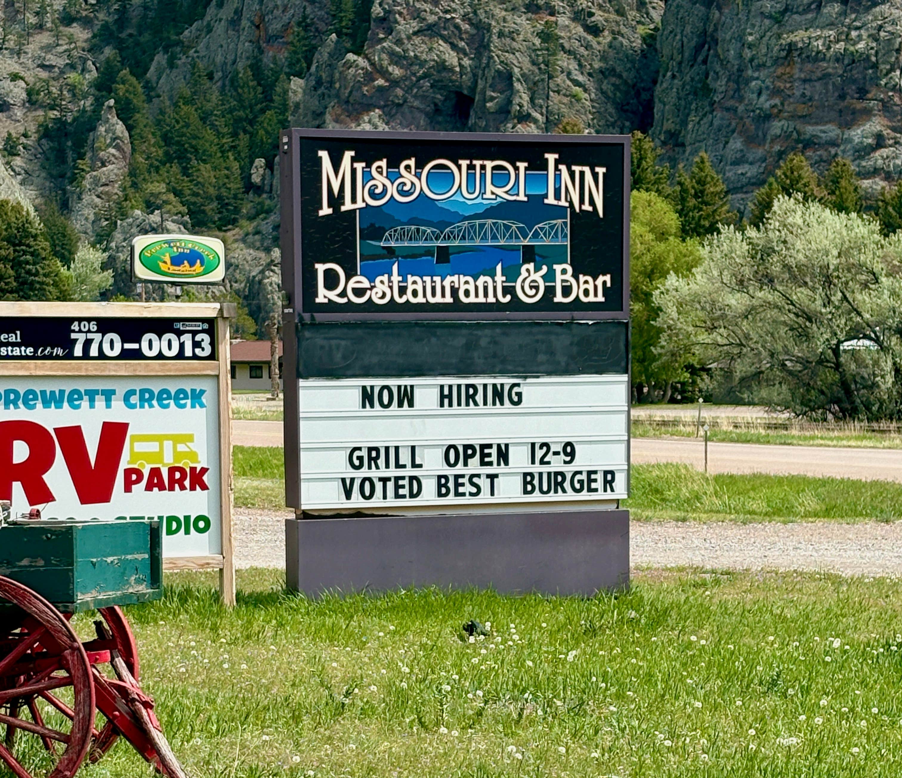Camper-submitted photo at Prewett Creek RV Park near Cascade, MT