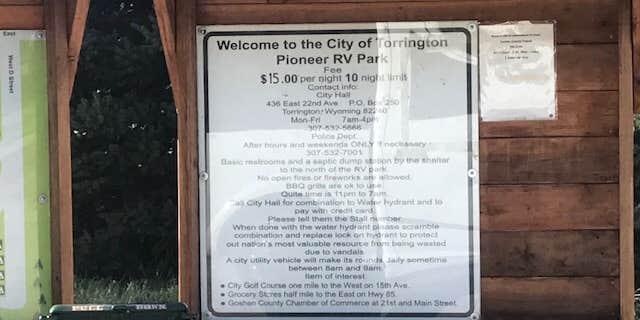 Camper submitted image from Pioneer Park