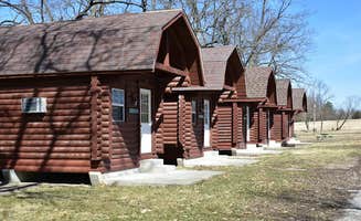 Tara L.'s photo of glamping accommodations at Country Bend Campground near Granite City, IL