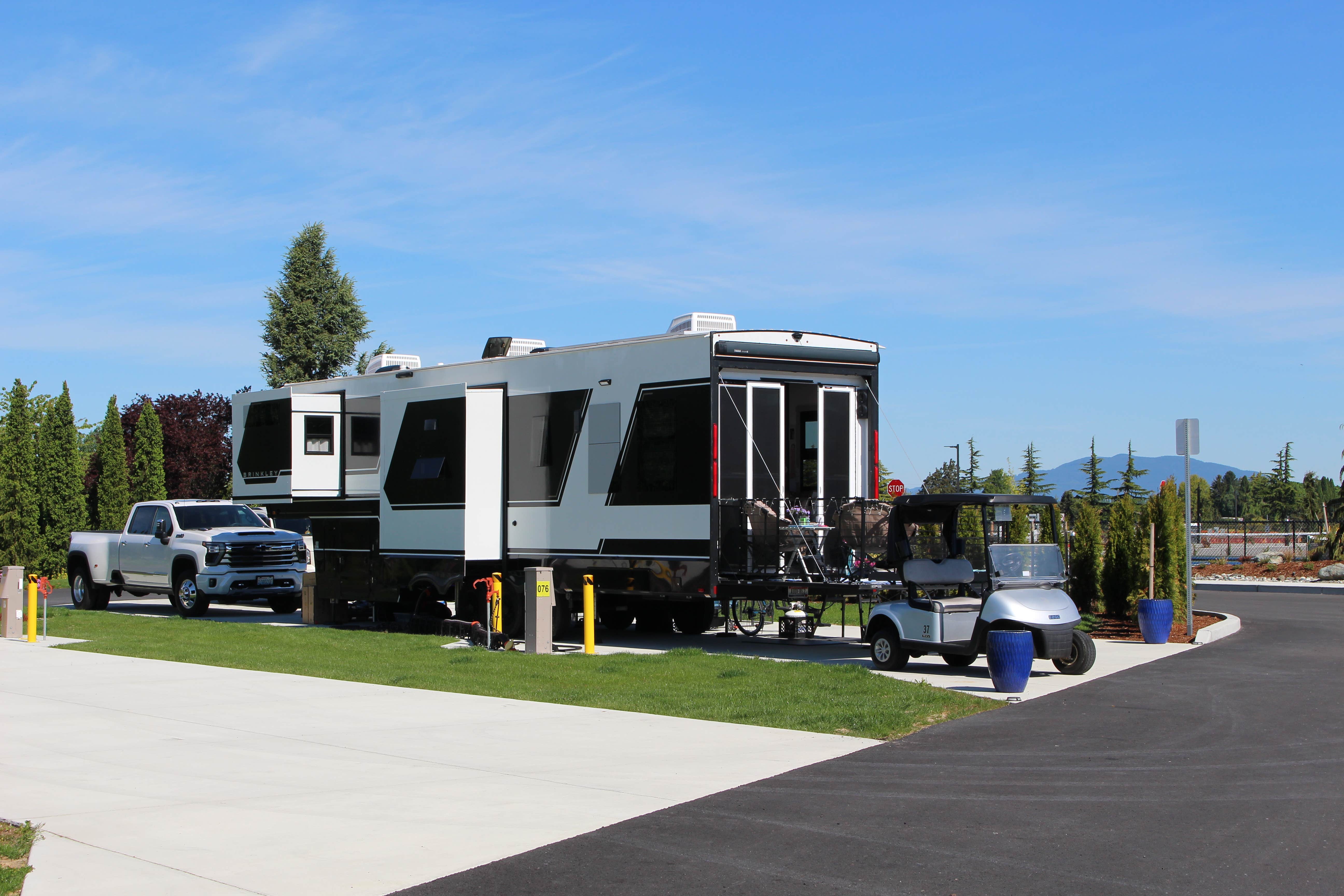 Steve R.'s photo of rv camping at Town and Country Motorcoach and RV Resort near Acme, WA