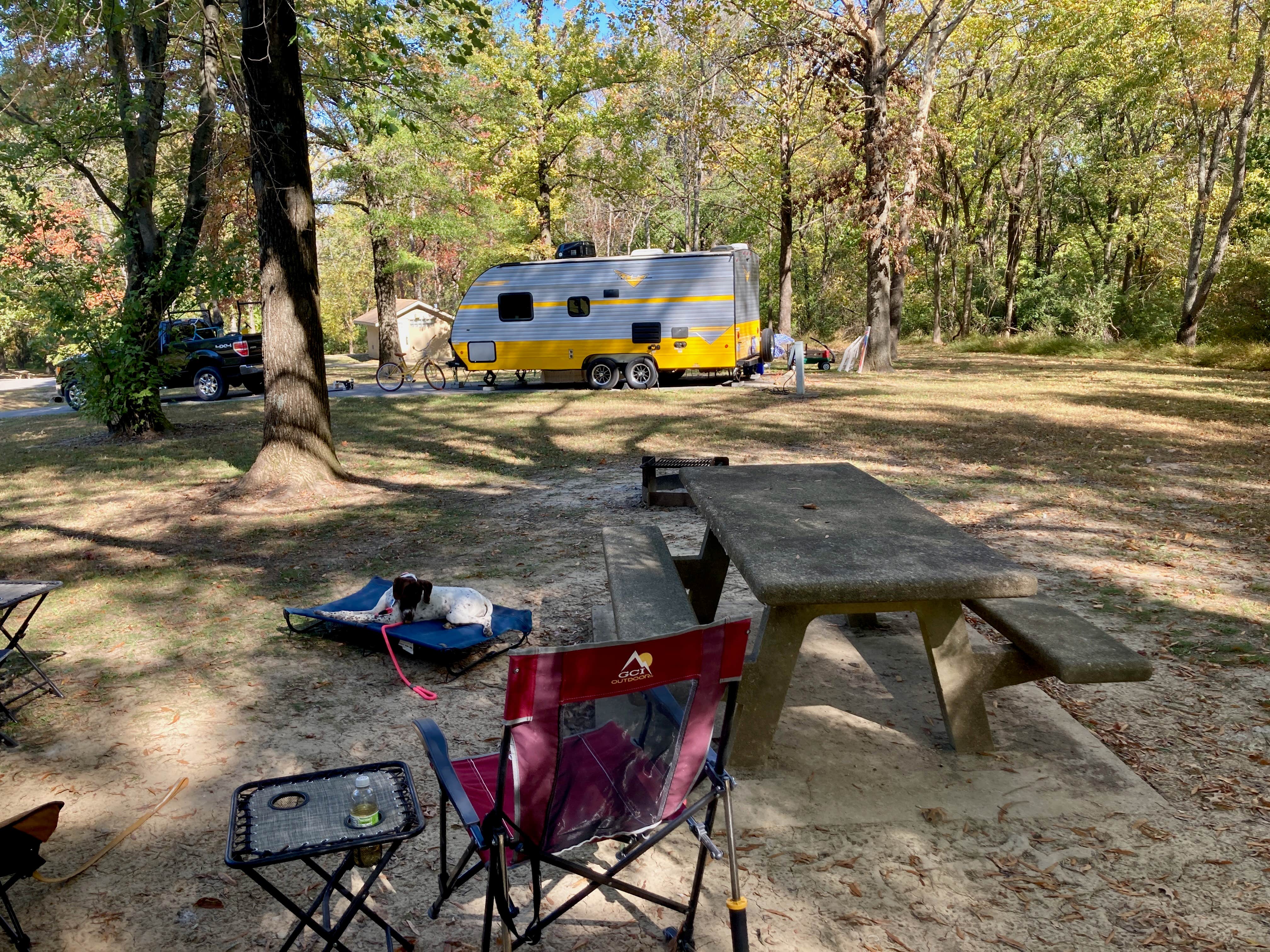 MickandKarla W.'s photo at South Sandusky Campground near Johnston City, IL