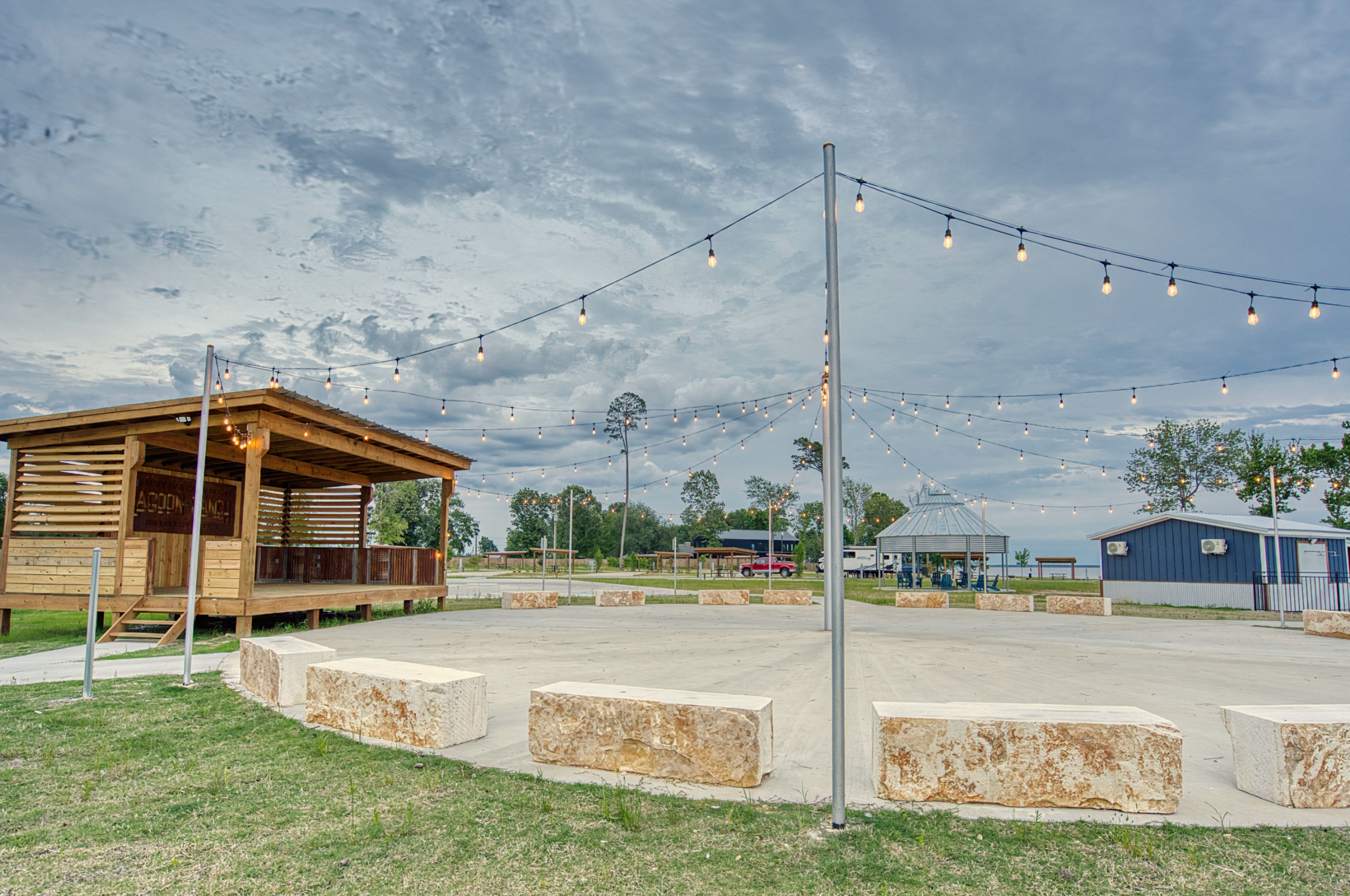 Erin F.'s photo of a cabin at Lagoon Ranch Luxury RV and Cabin Resort near Cleveland, TX