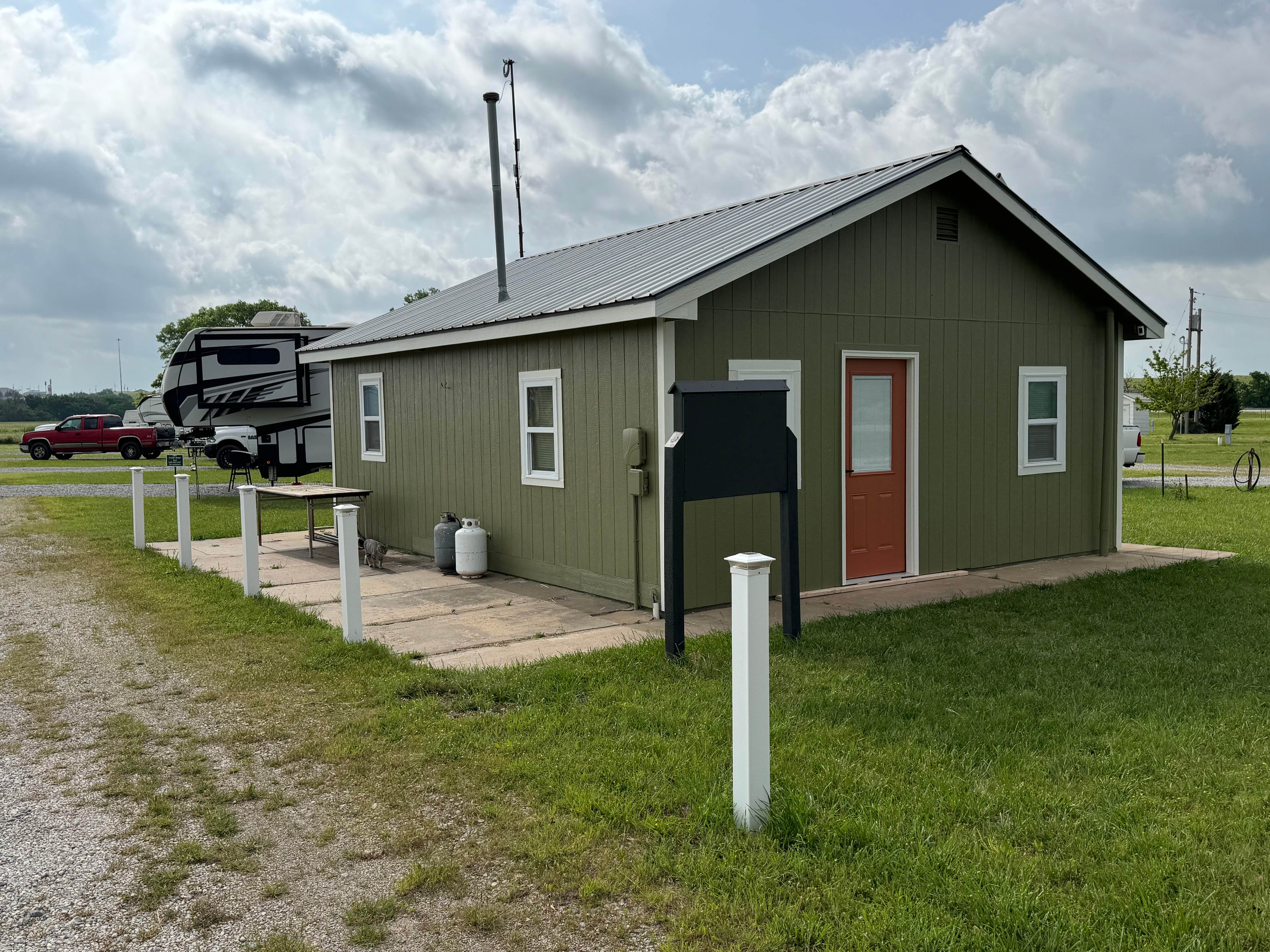 Michael K.'s photo of camping with pets at Southern Winds RV Park near Augusta, KS