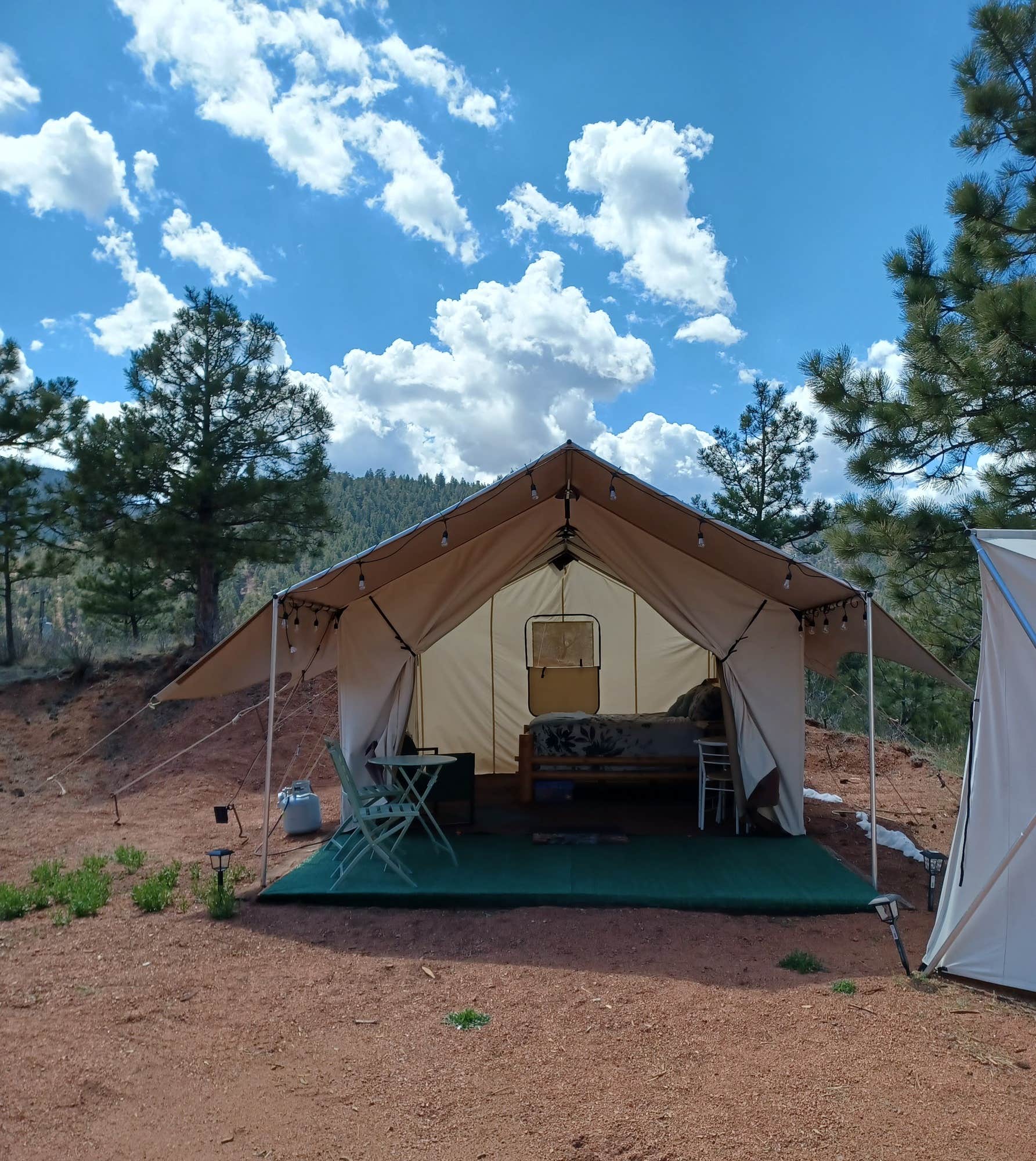 Camper submitted image from Bear Bottom Cabins and Glamping - 2