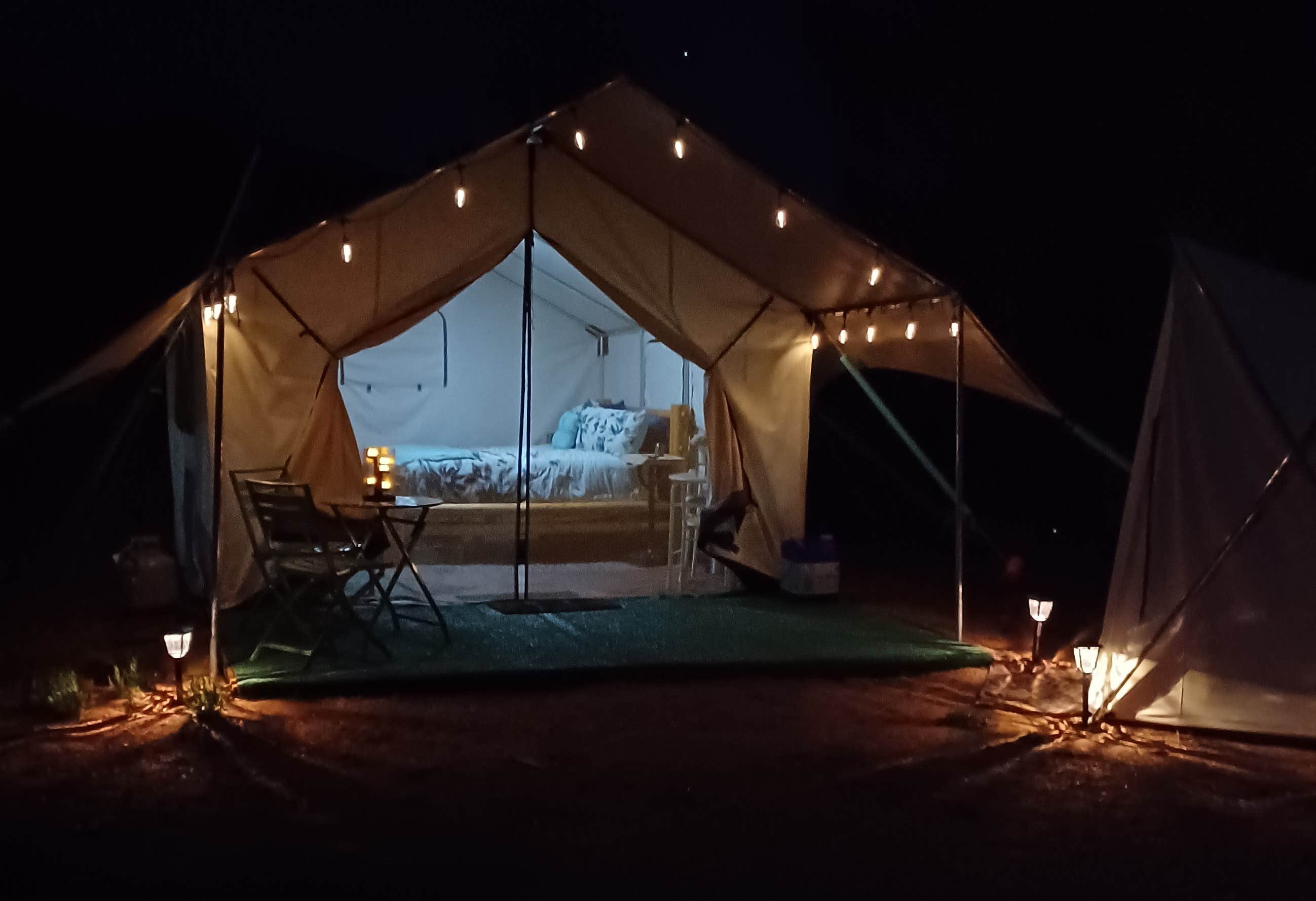 Camper submitted image from Bear Bottom Cabins and Glamping - 1