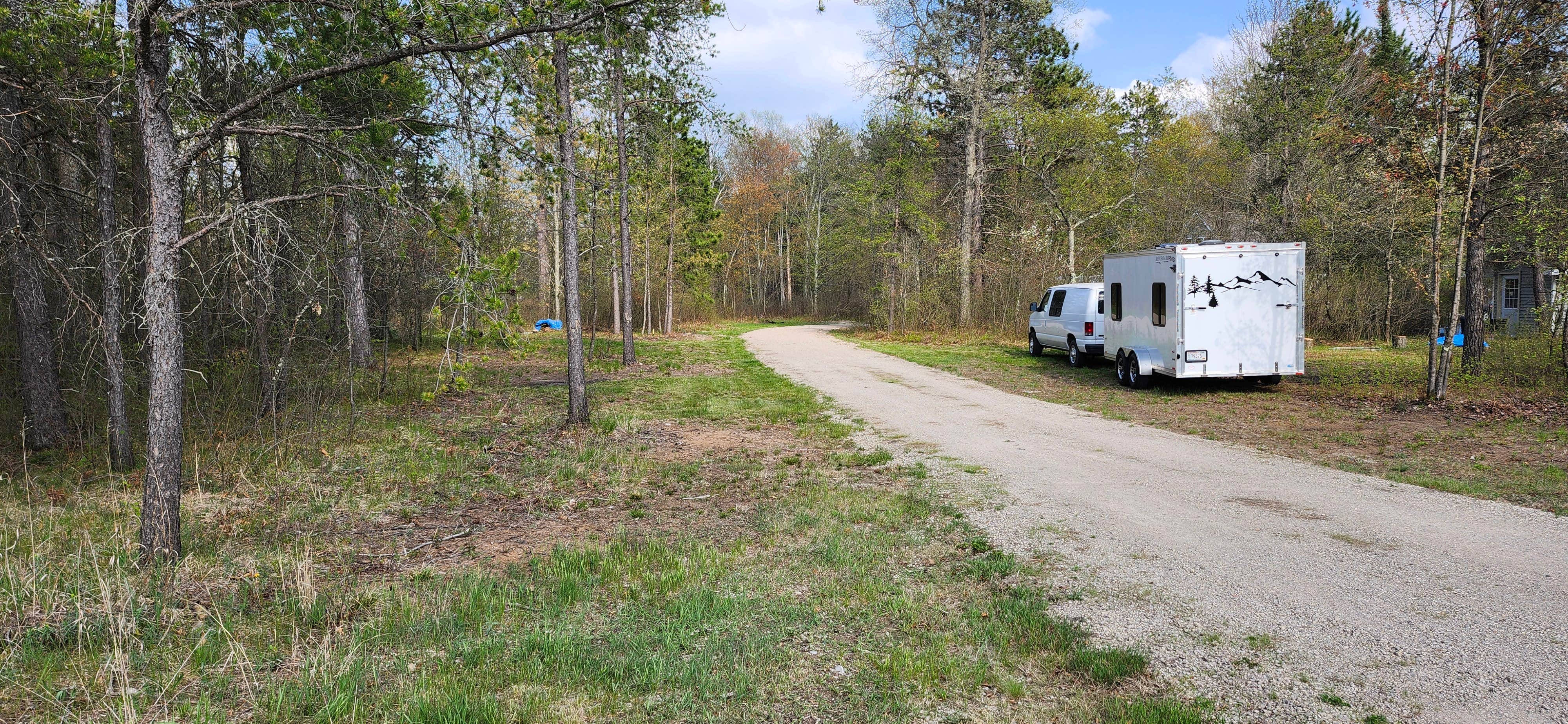 Corie B.'s photo of rv camping at Woodsy Acres near Shawano, WI