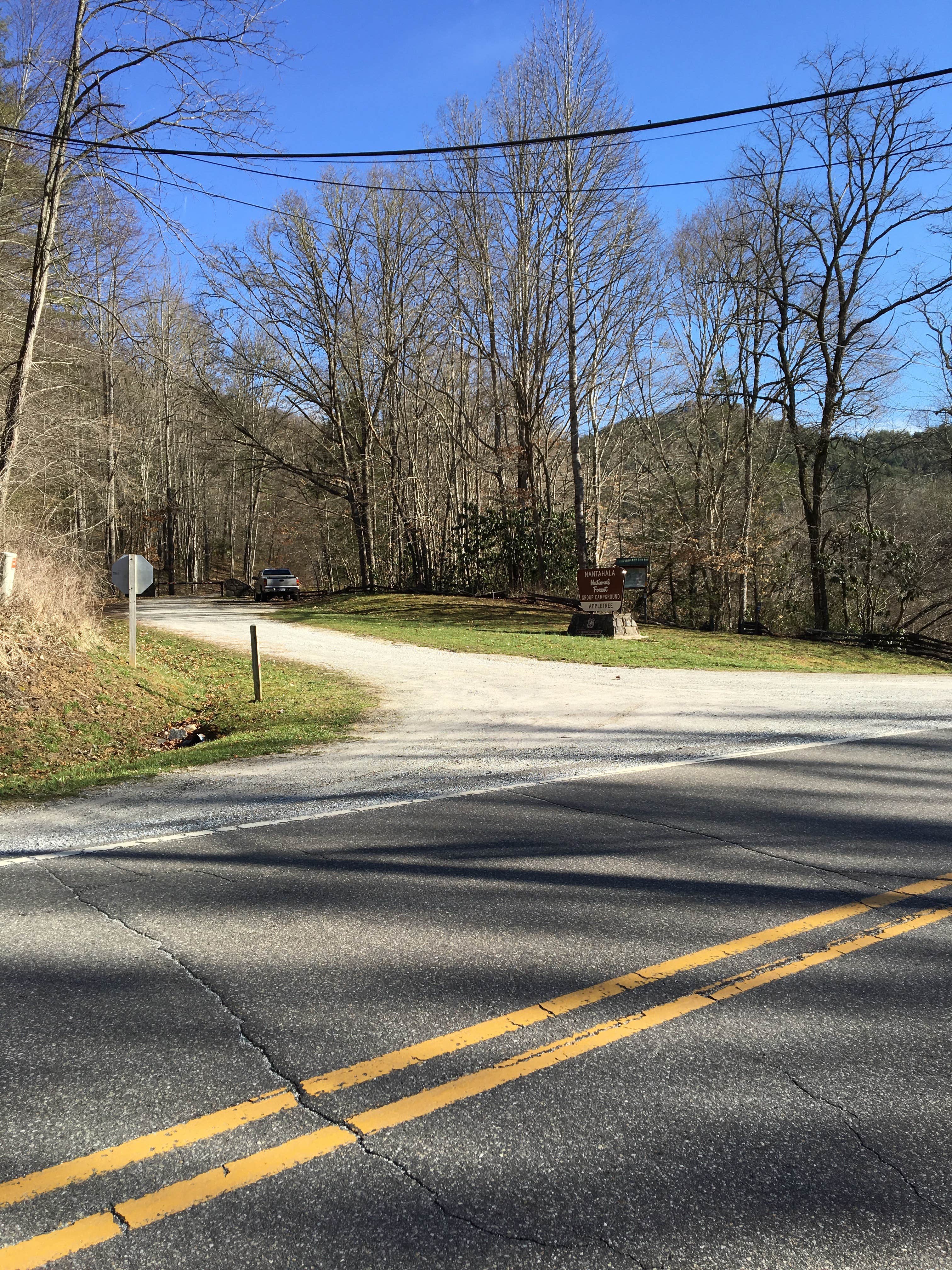 Camper submitted image from Nantahala National Forest Appletree Group Campground - 3