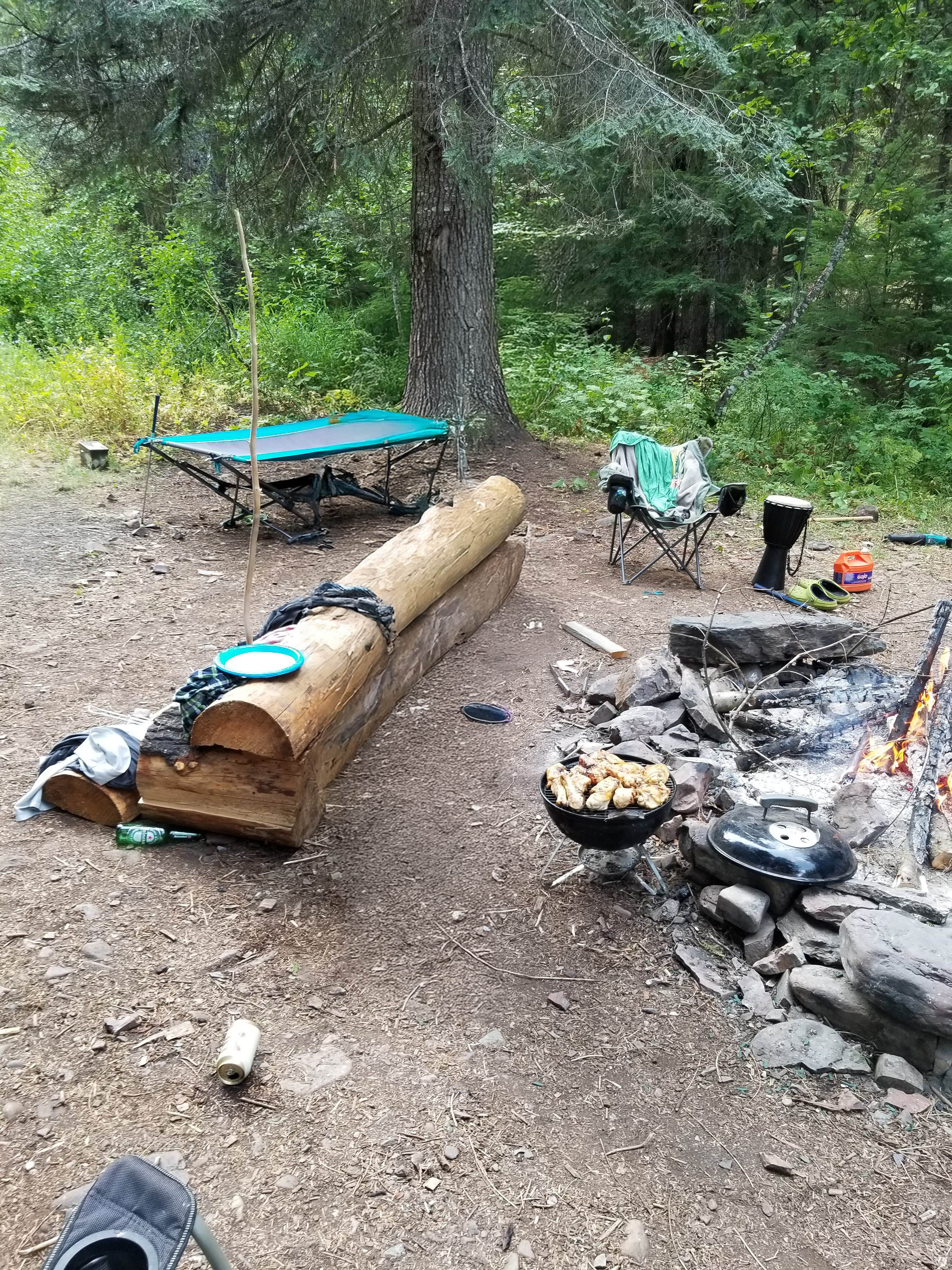 Camper-submitted photo at North Fork Coeur D'Alene River near Rathdrum, ID