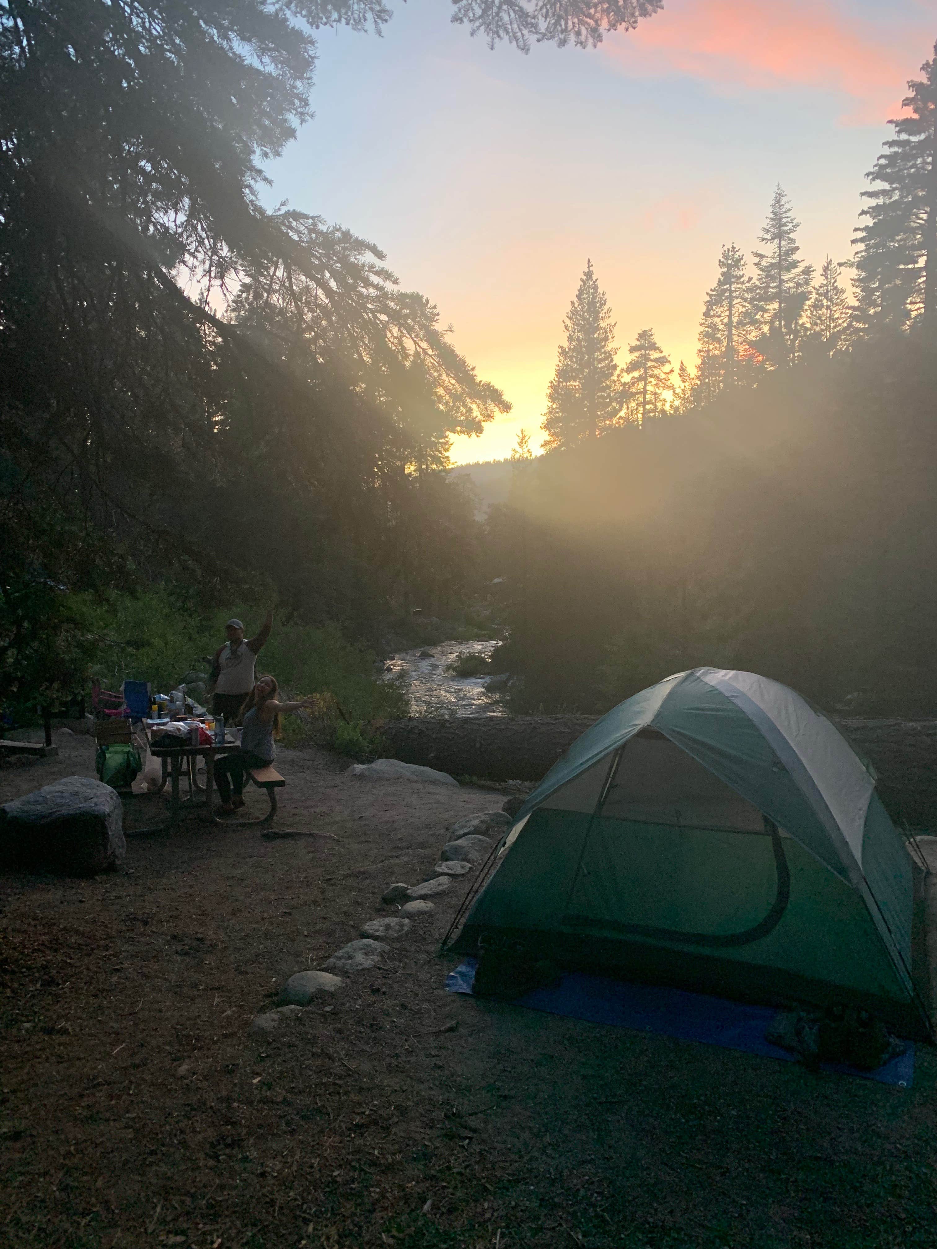 View of entire campground.