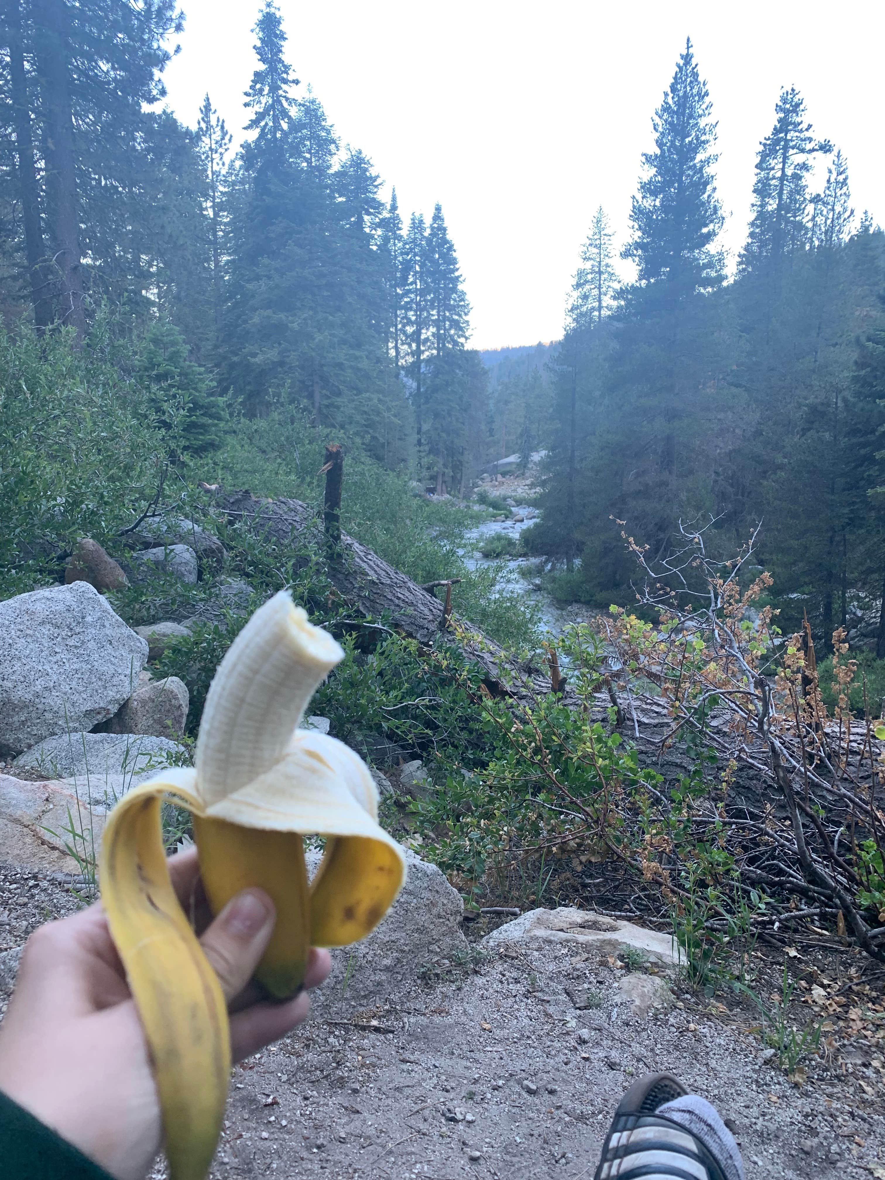 Morning view from campground.