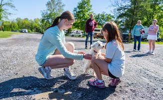Horizon M.'s photo of camping with pets at Jonestown/Hershey KOA near Harrisburg, PA