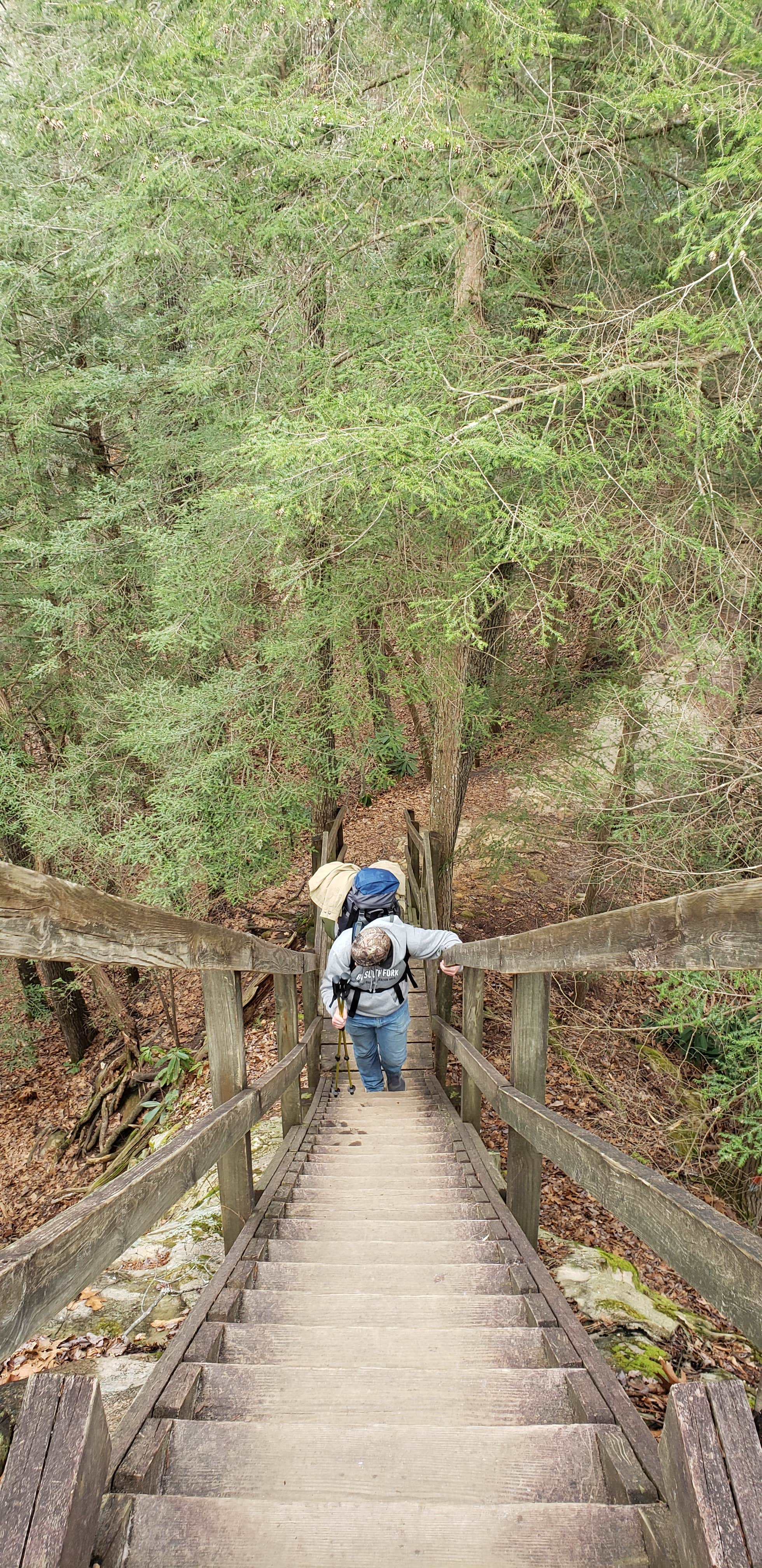 Camper-submitted photo at Backcountry Camping near Big South Fork National River and Recreation Area