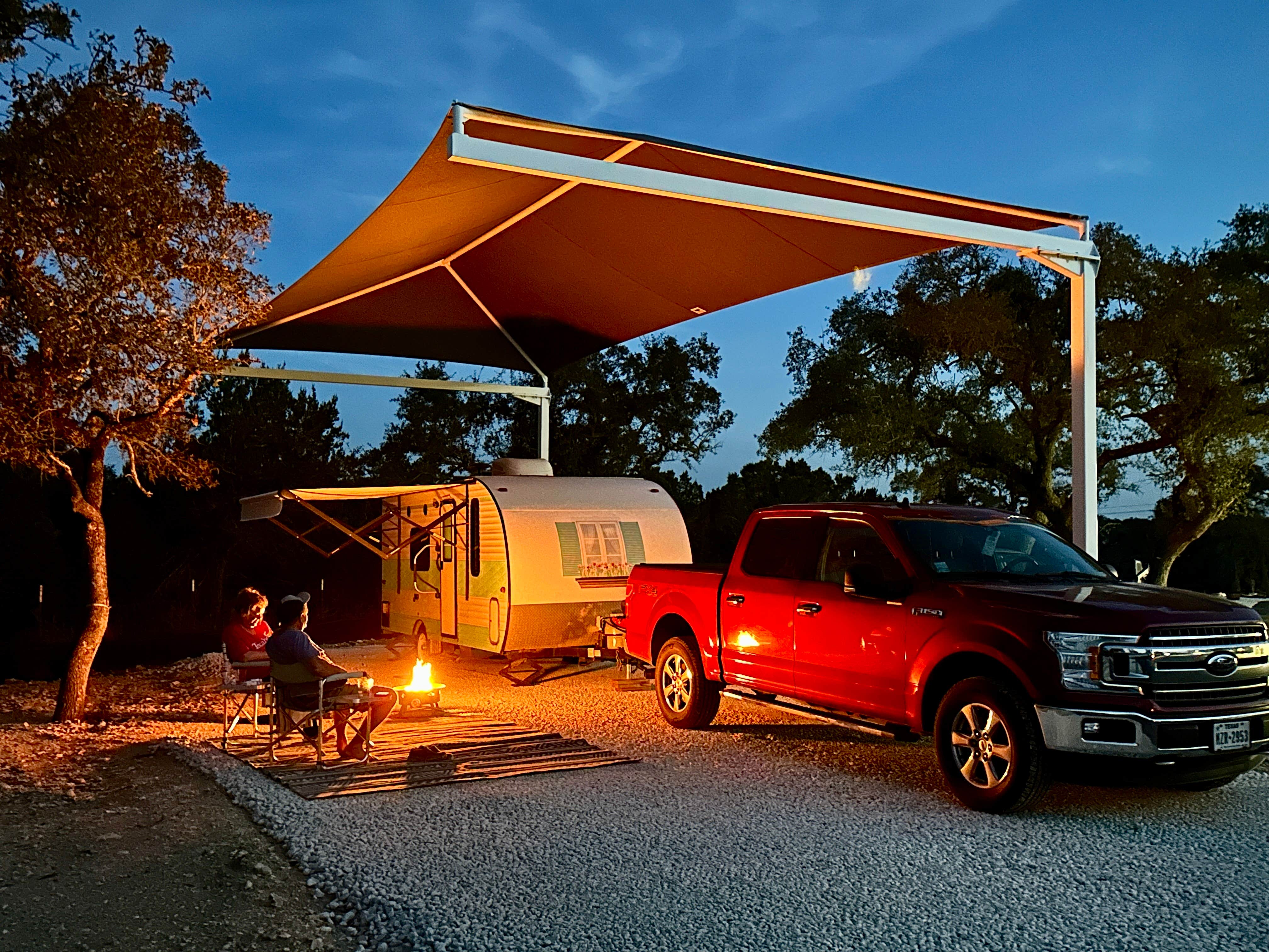 Camper-submitted photo at Pierced Oak RV Park near Spring Branch, TX