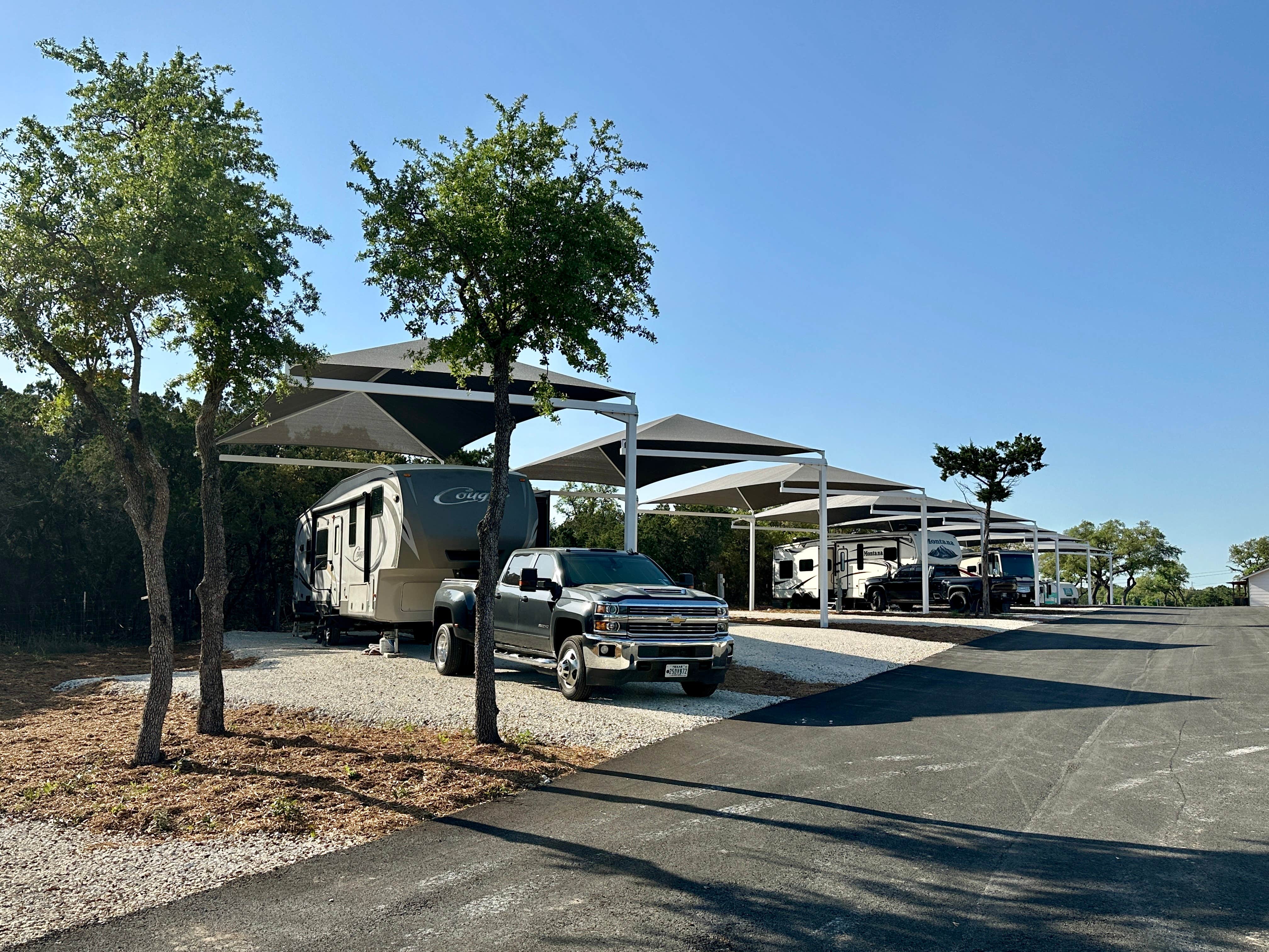 Camper submitted image from Pierced Oak RV Park - 1