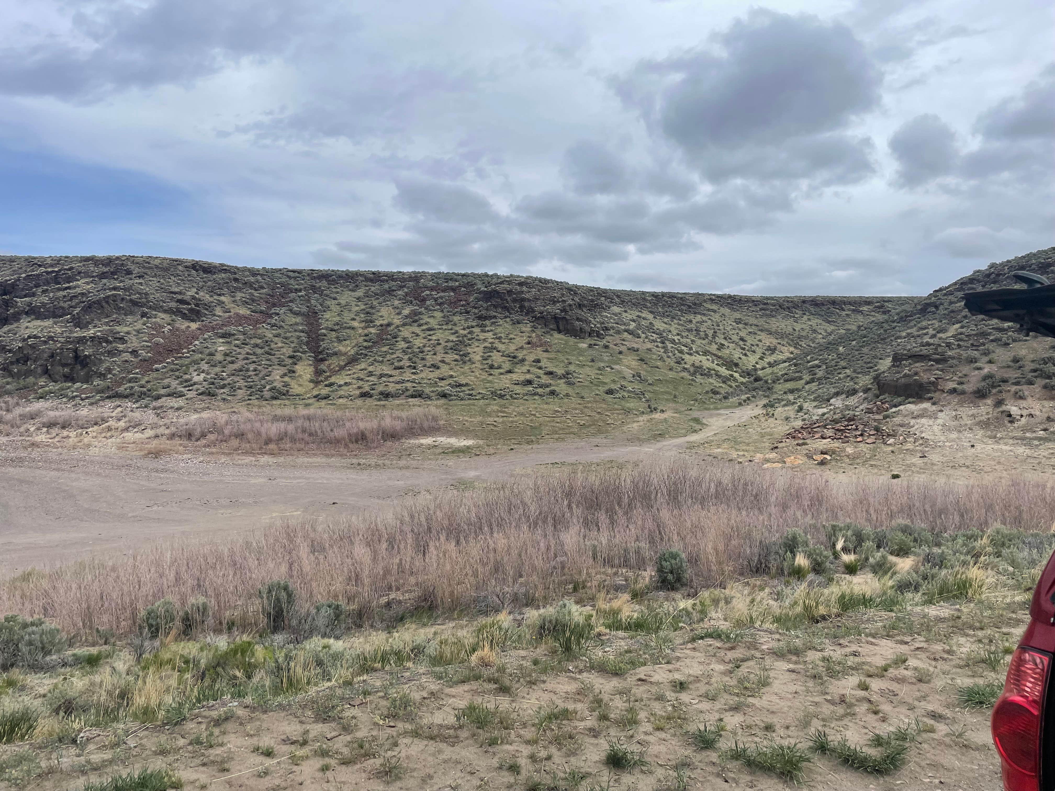 Emma T.'s photo of a dispersed camping area at Grey's Landing near Filer, ID