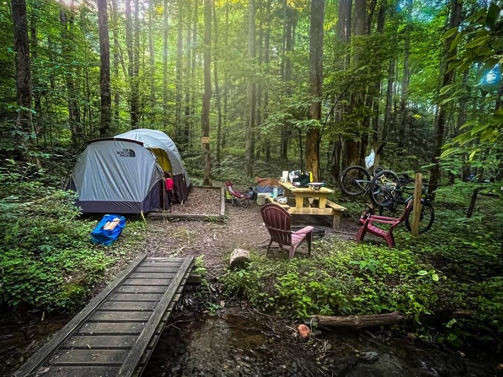 Kate G.'s photo of a cabin at Mulberry Gap Adventure Basecamp near Villanow, GA