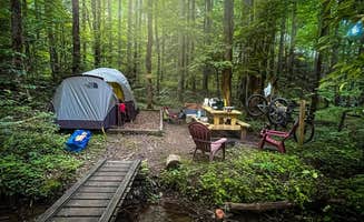 Kate G.'s photo of a cabin at Mulberry Gap Adventure Basecamp near Cherry Log, GA